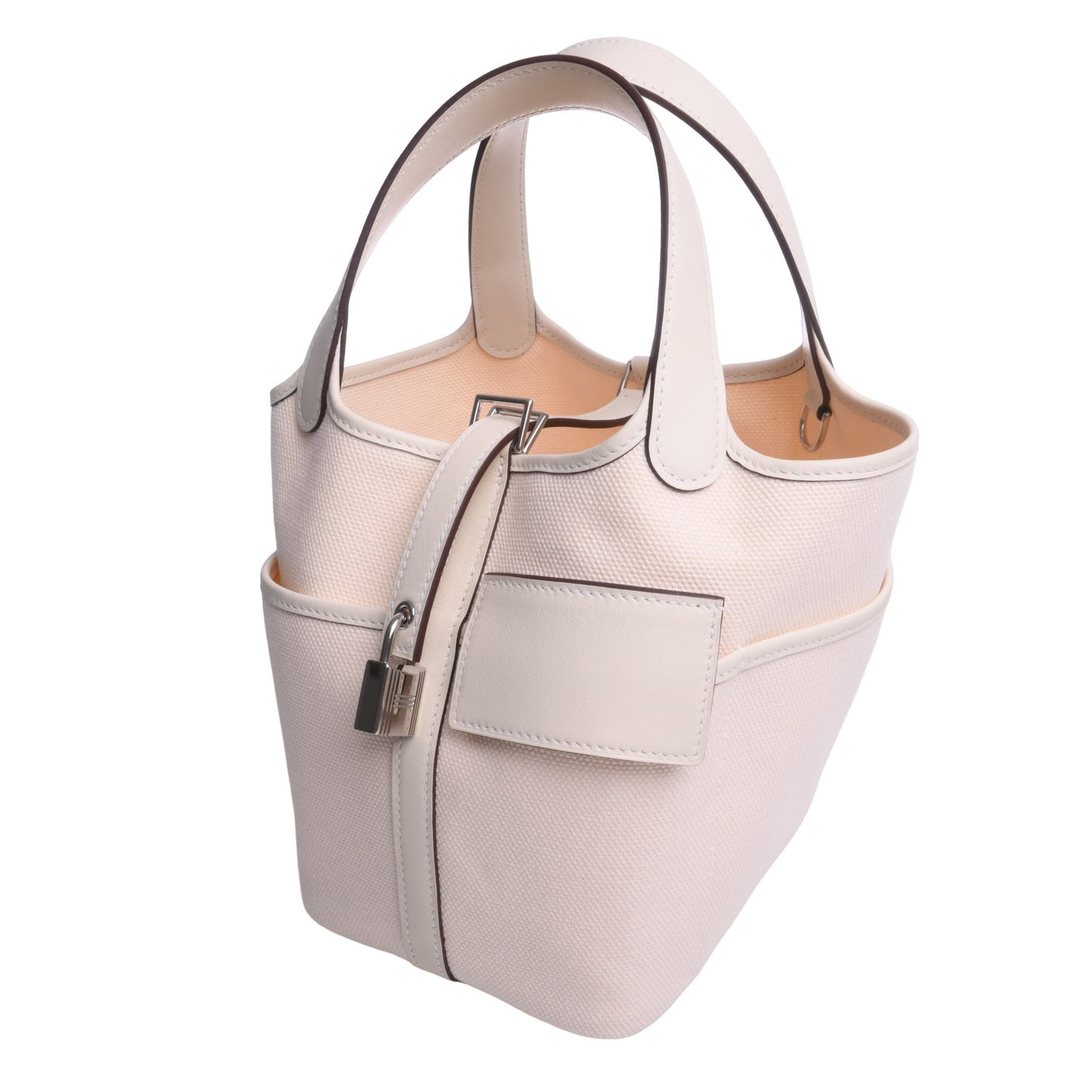 HERMES ピコタンロックPM カーゴ トワルゴエラン ヴォースイフト ナタ エクリュ SS U刻印