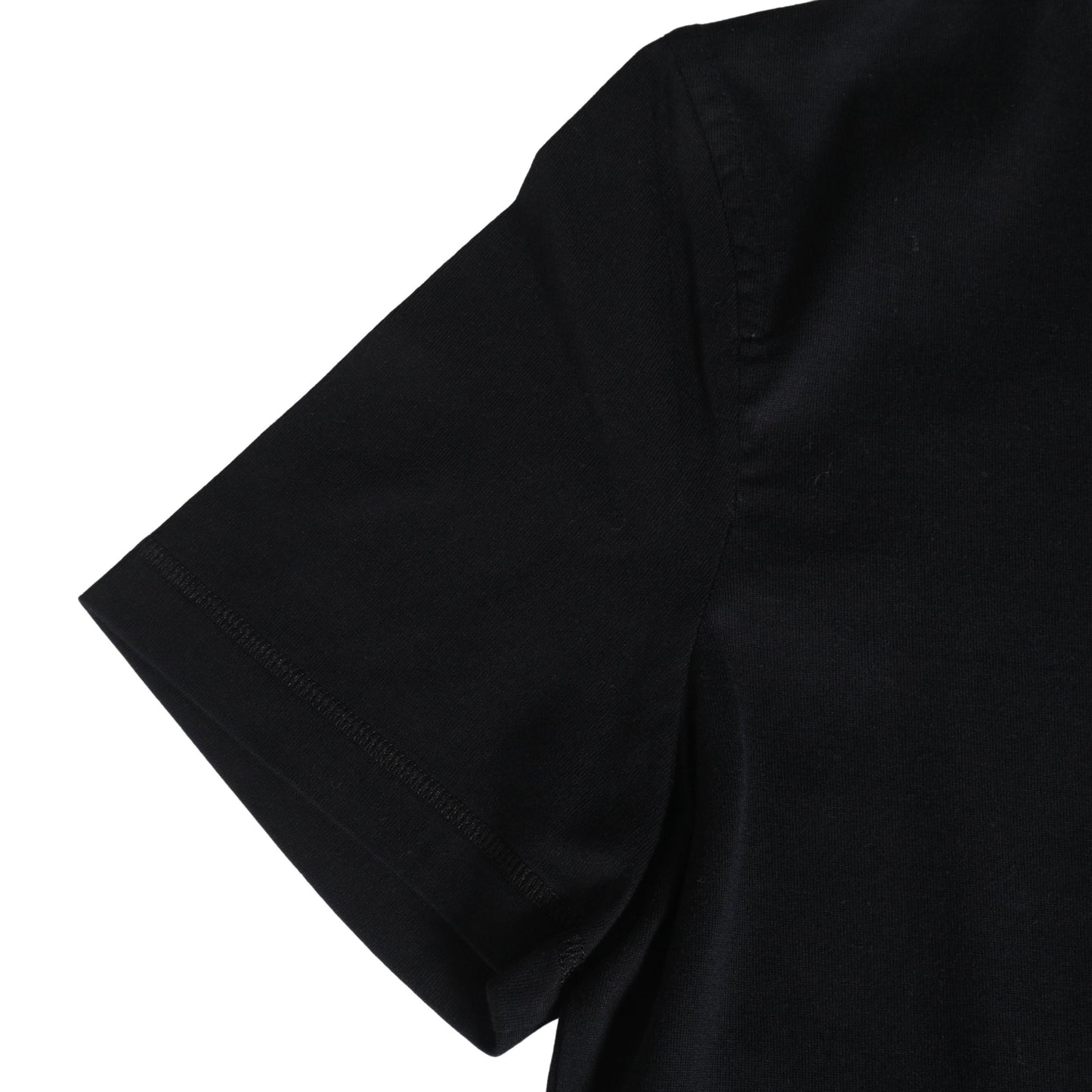 HERMES Tシャツ Do Re Boucles コットン 黒 38