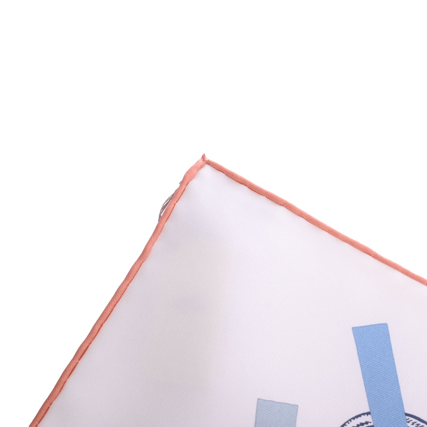 HERMES カレ90 ドレ・ブックル シルク 白