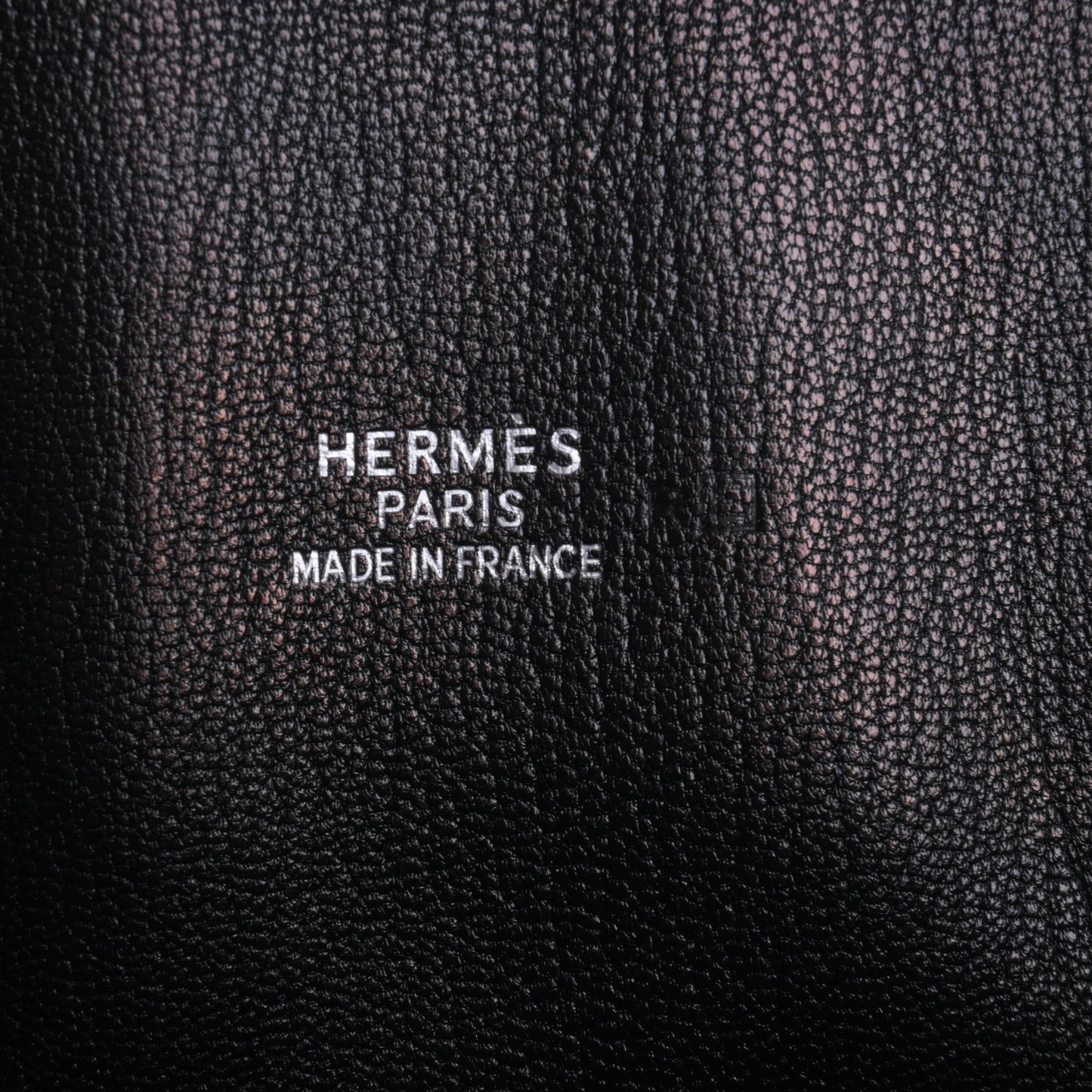 HERMES バーキン35 ダルメシアン 黒 SS □E刻印