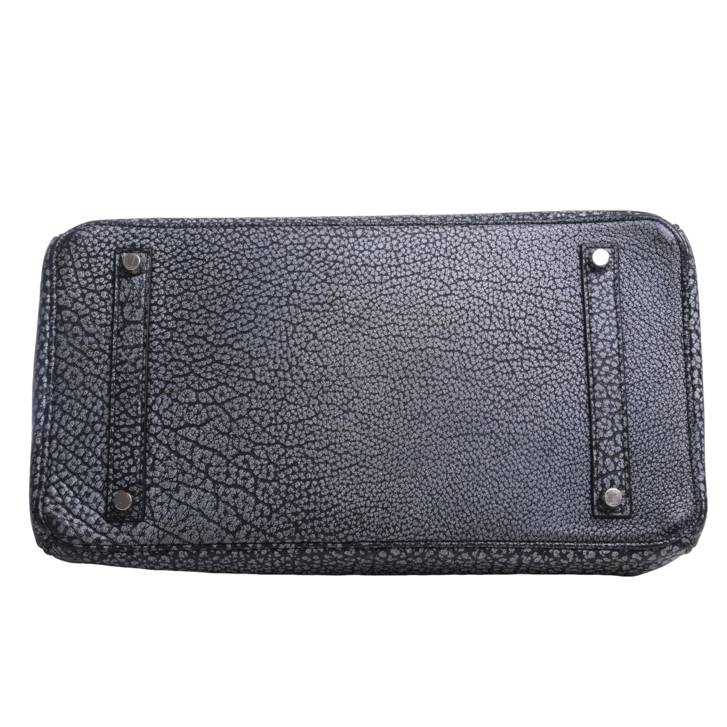 HERMES バーキン35 ダルメシアン 黒 SS □E刻印