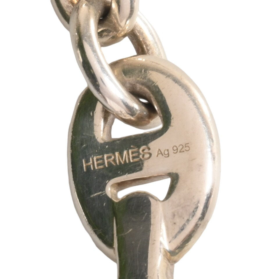 HERMES シェースダンクル アンシュネ2連ネックレス SS