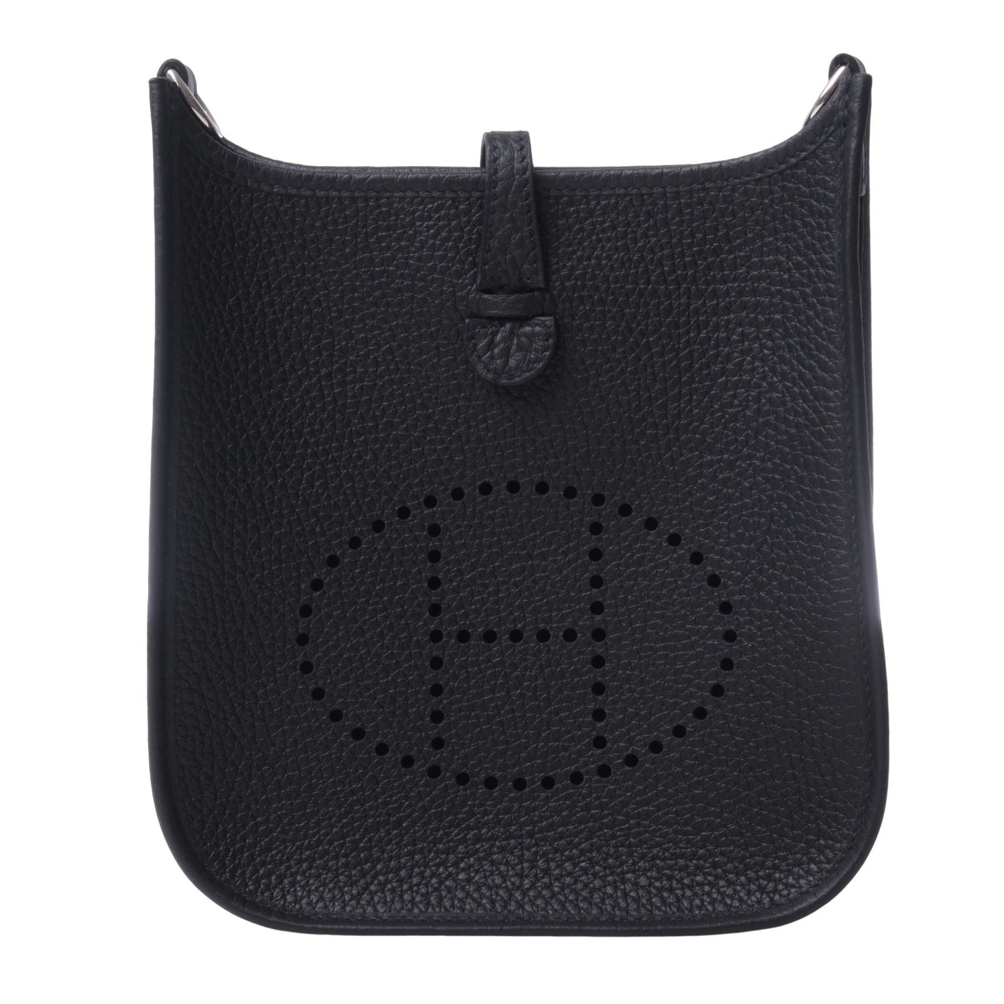 HERMES エヴリンTPM トリヨンクレマンス 黒 SS W刻印