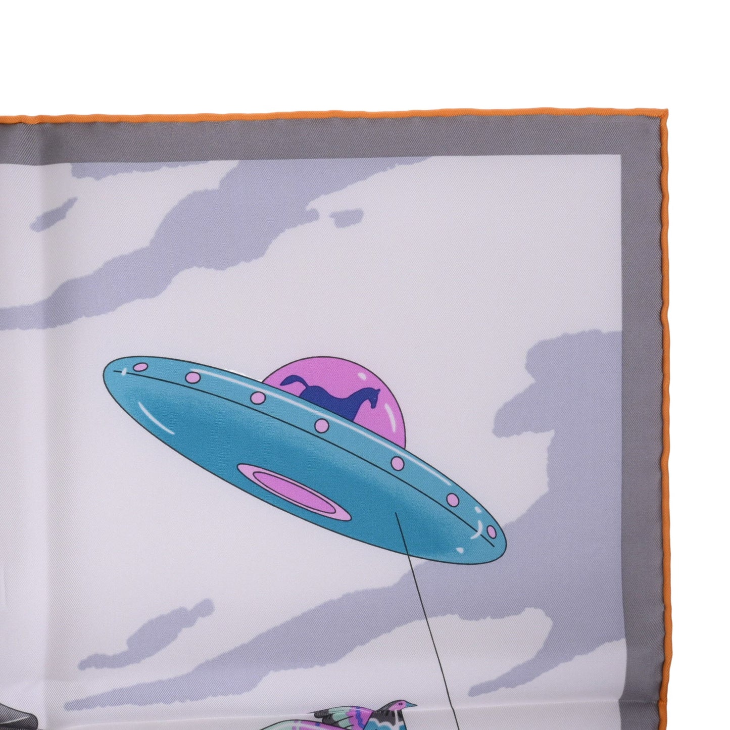 HERMES カレ90 パラード シルク マルチカラー