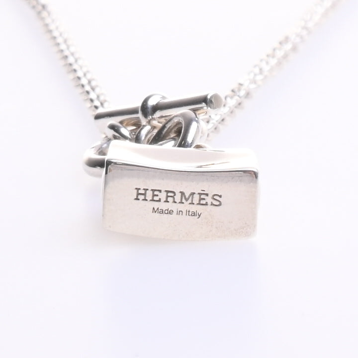HERMES アミュレット ケリー ネックレス SV