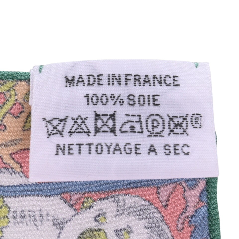 HERMES カレ60 Rendez Vous Galant シルク マルチカラー