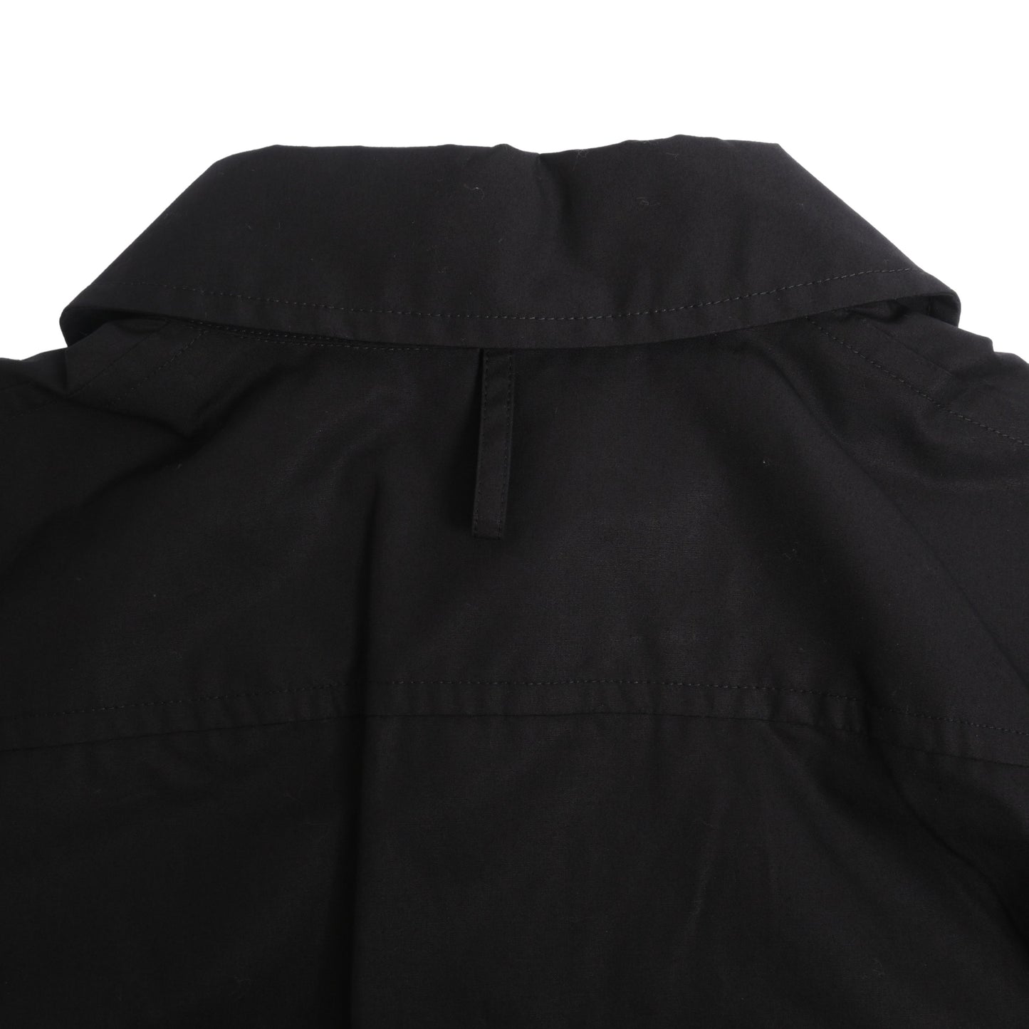 HERMES シャツ コットン 黒 34