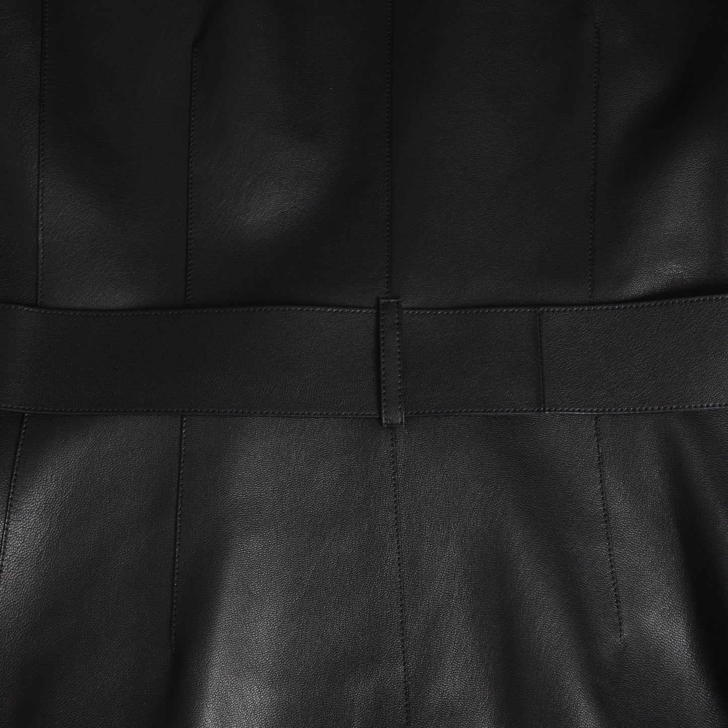 HERMES ロングジレ ゴート 黒 34