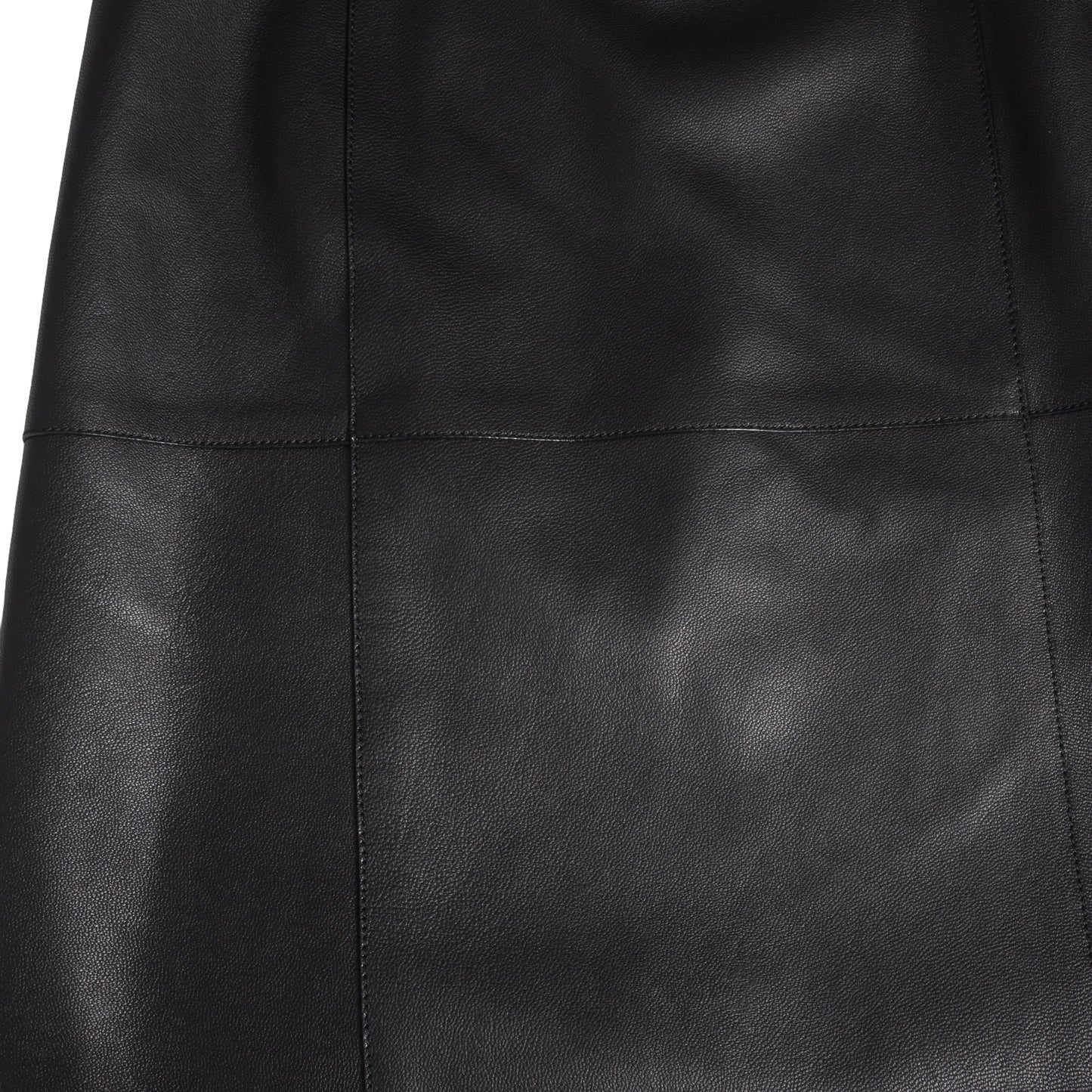 HERMES ロングジレ ゴート 黒 34