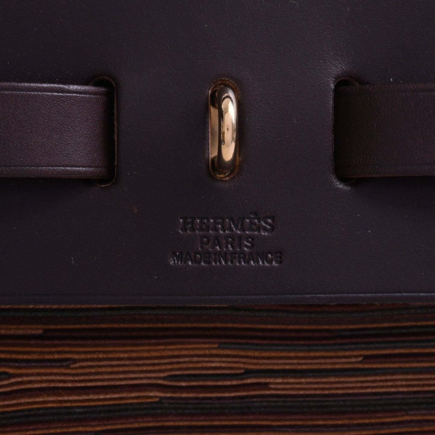 HERMES エールバッグPM ヴィブラート ブラウン GP □G刻印