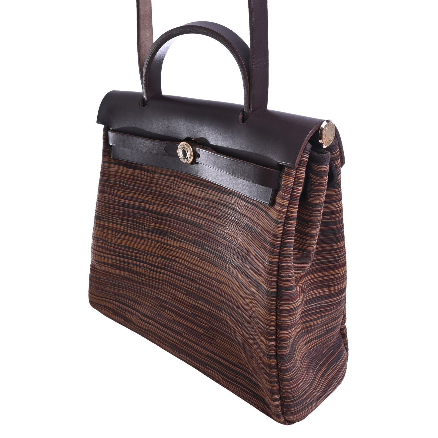 HERMES エールバッグPM ヴィブラート ブラウン GP □G刻印