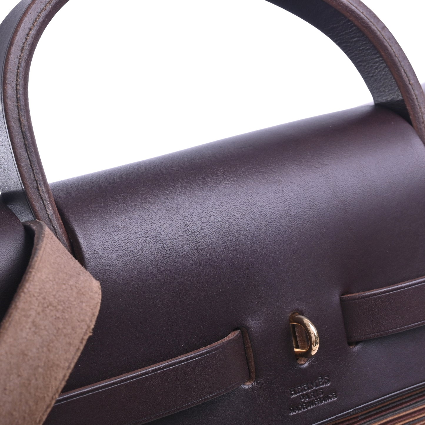 HERMES エールバッグPM ヴィブラート ブラウン GP □G刻印