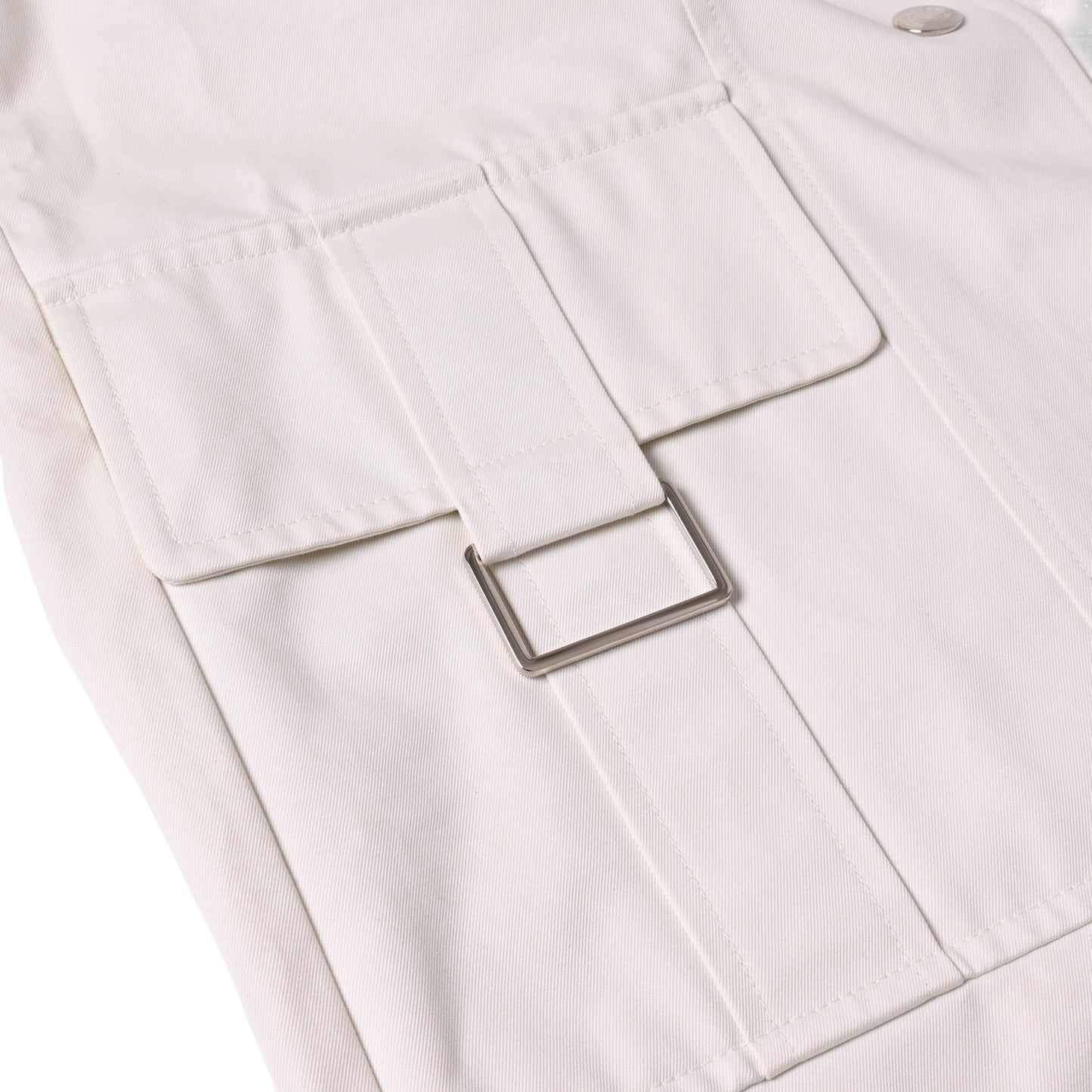 HERMES コート コットン 白 36