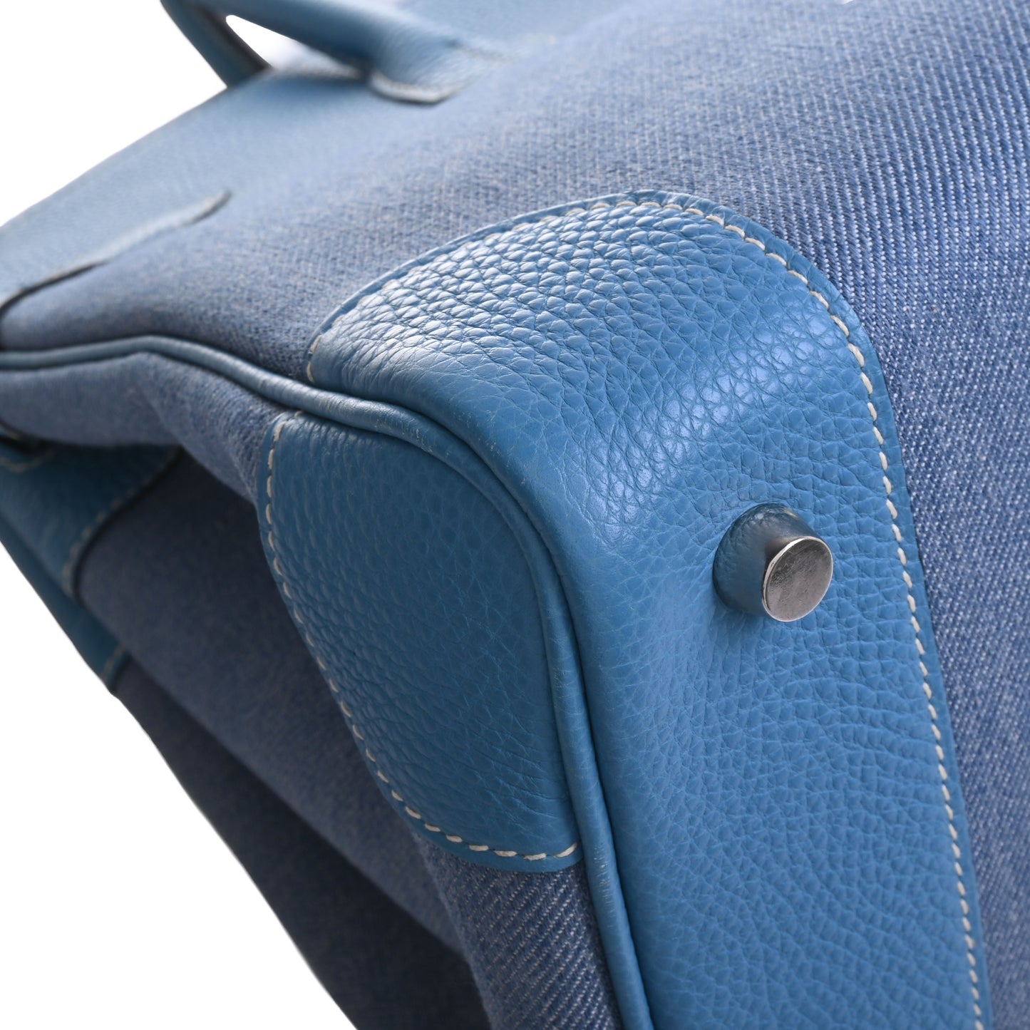 HERMES バーキン35 トゴ デニム ブルージーン SS □D刻印