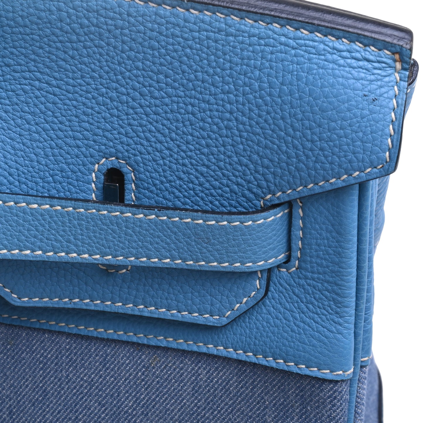 HERMES バーキン35 トゴ デニム ブルージーン SS □D刻印