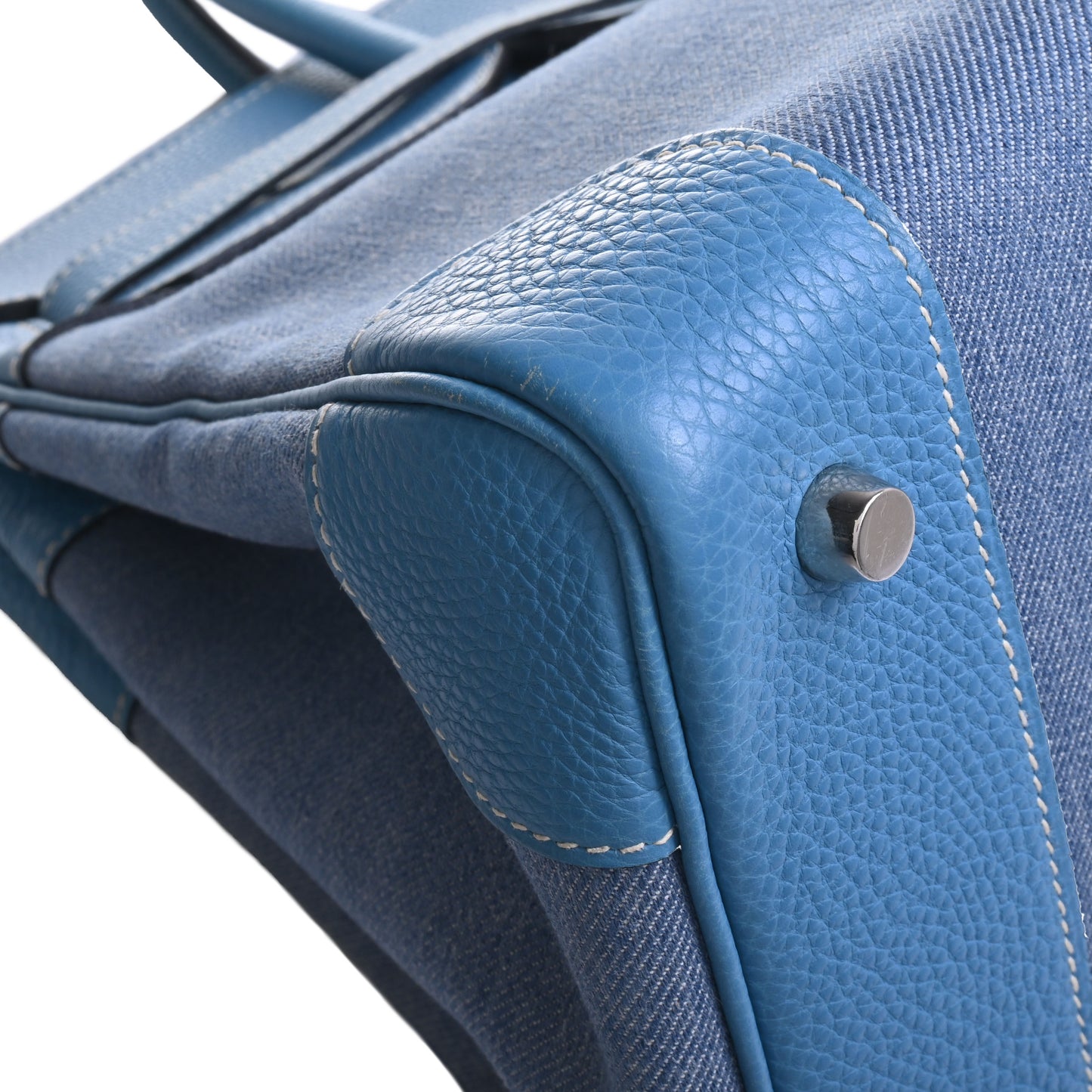 HERMES バーキン35 トゴ デニム ブルージーン SS □D刻印