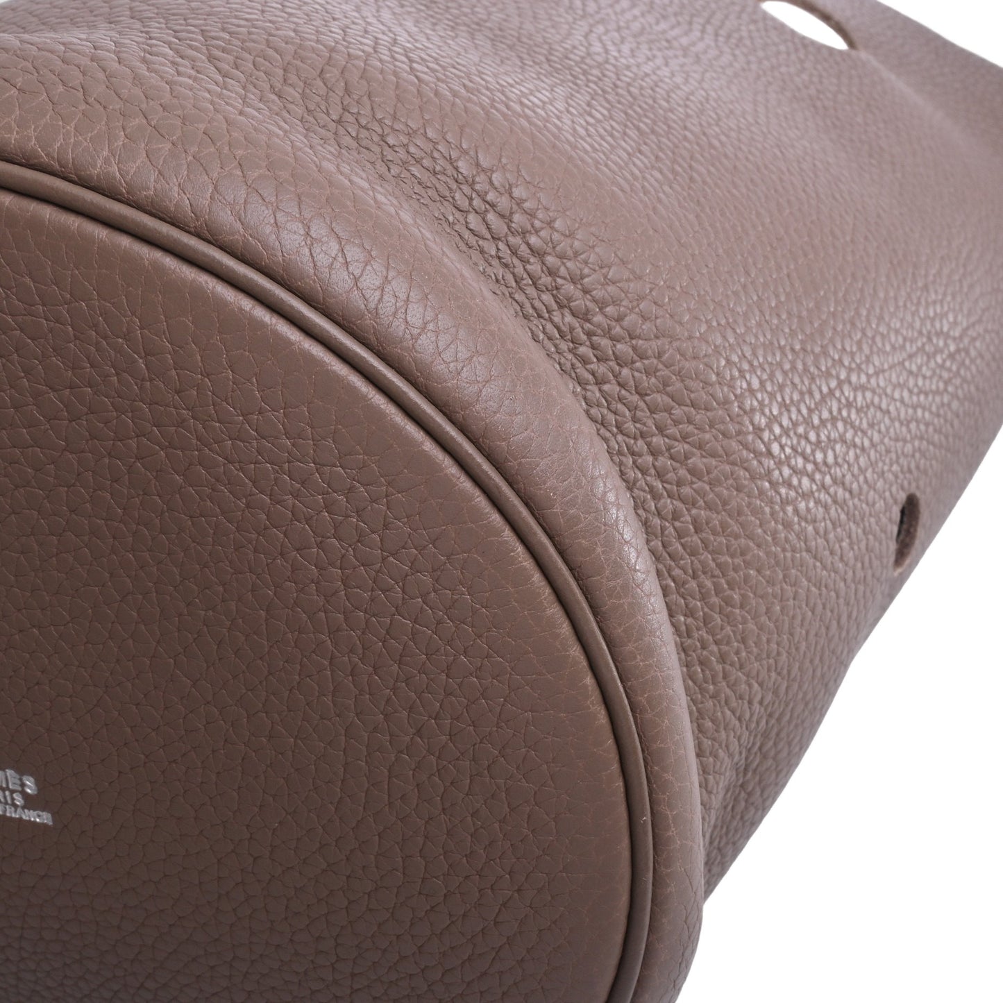 HERMES マンジョワール トリヨンクレマンス エトゥープ □I刻印