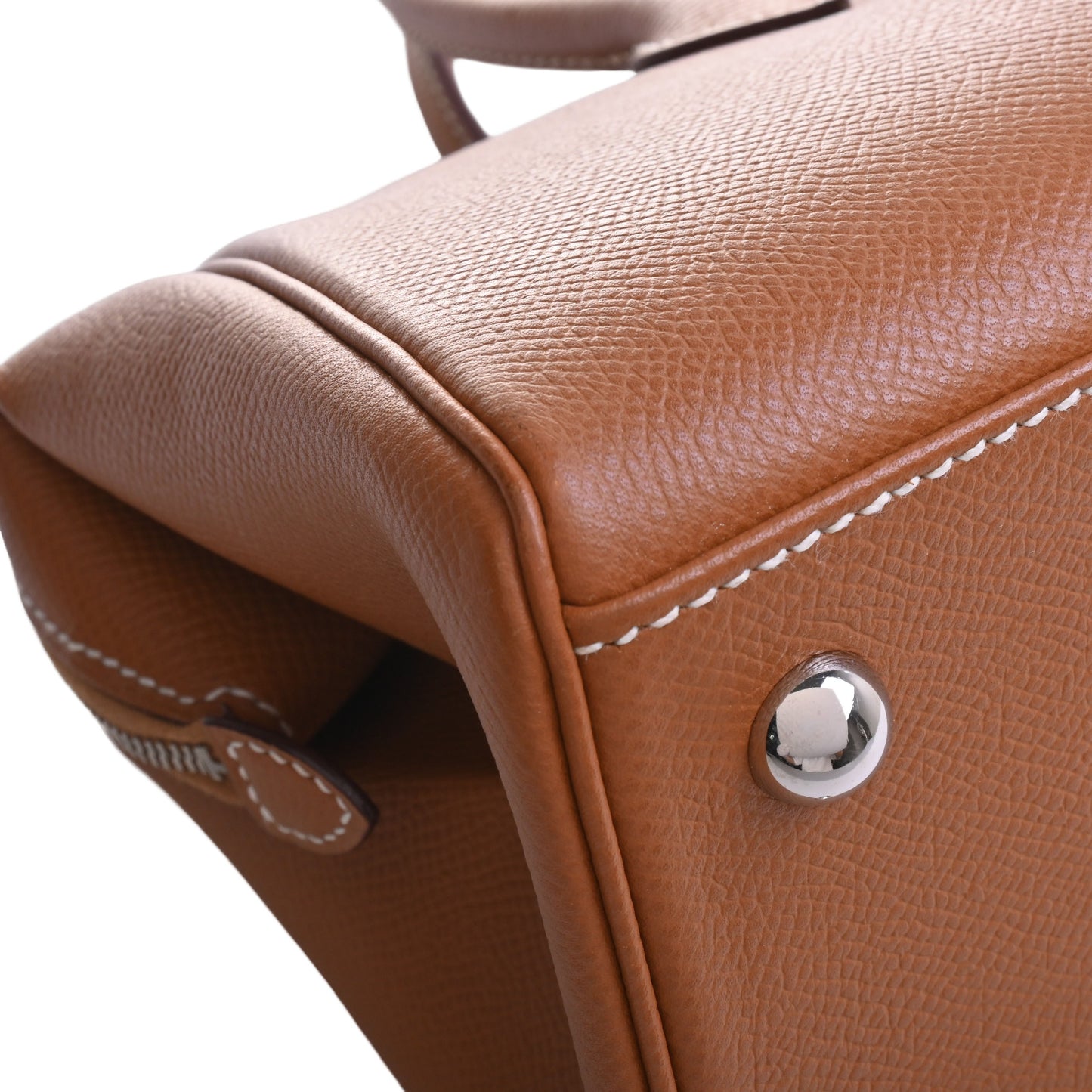 HERMES パリボンべイ ヴォーエプソン ゴールド SS □J刻印