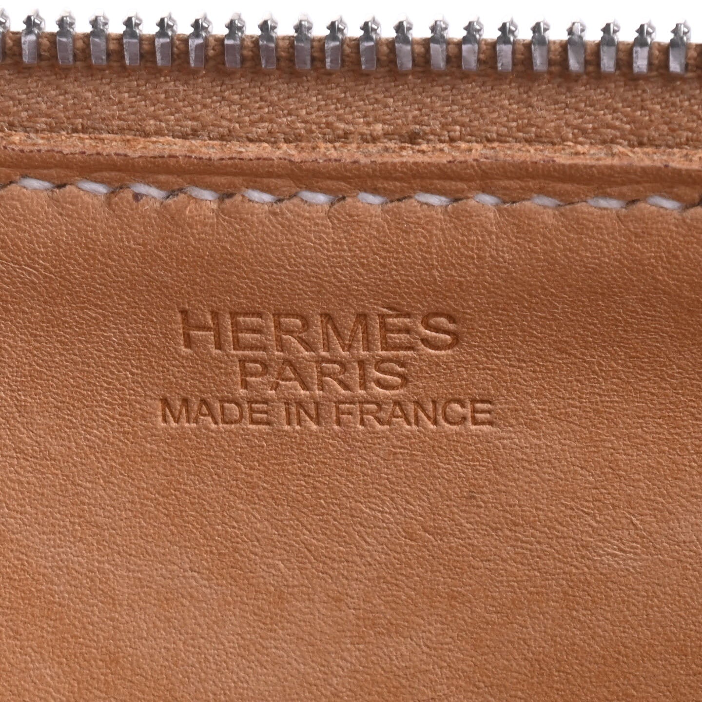 HERMES パリボンべイ ヴォーエプソン ゴールド SS □J刻印
