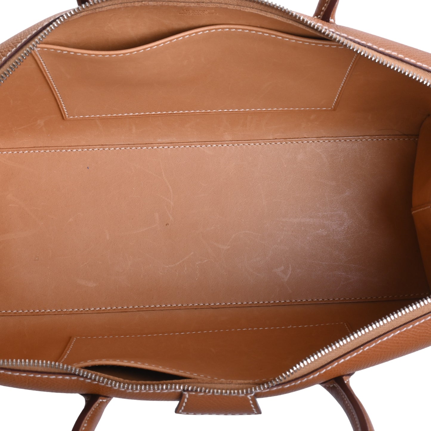 HERMES パリボンべイ ヴォーエプソン ゴールド SS □J刻印
