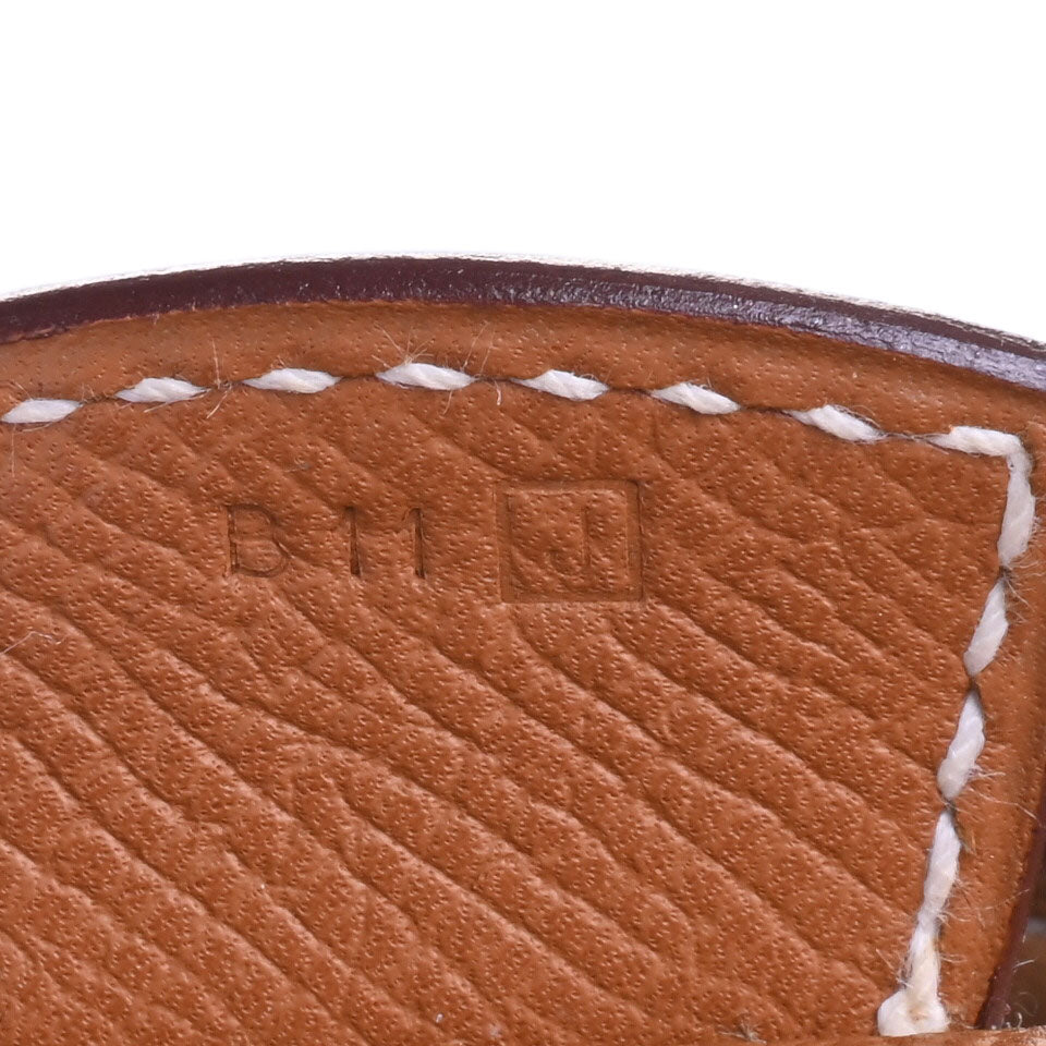 HERMES パリボンべイ ヴォーエプソン ゴールド SS □J刻印