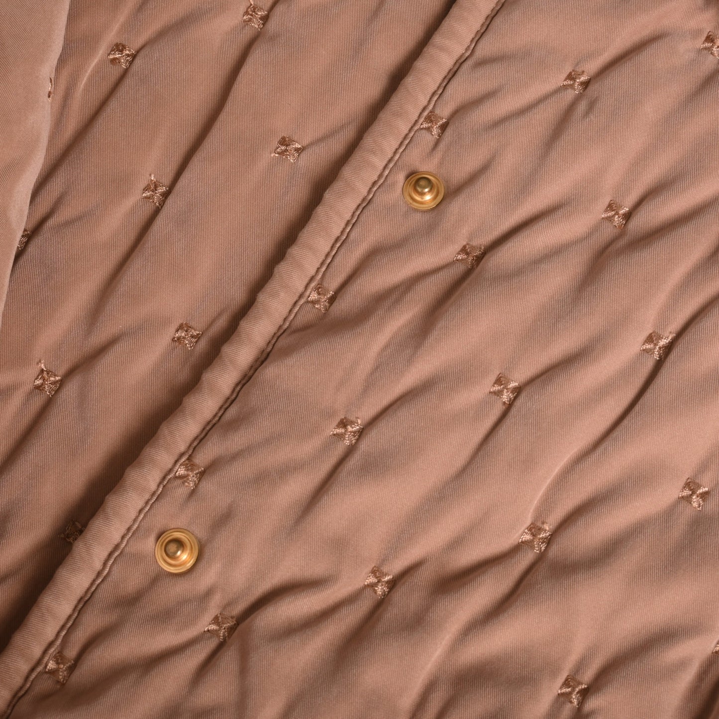 Hooded coat, cotton, beige, 42