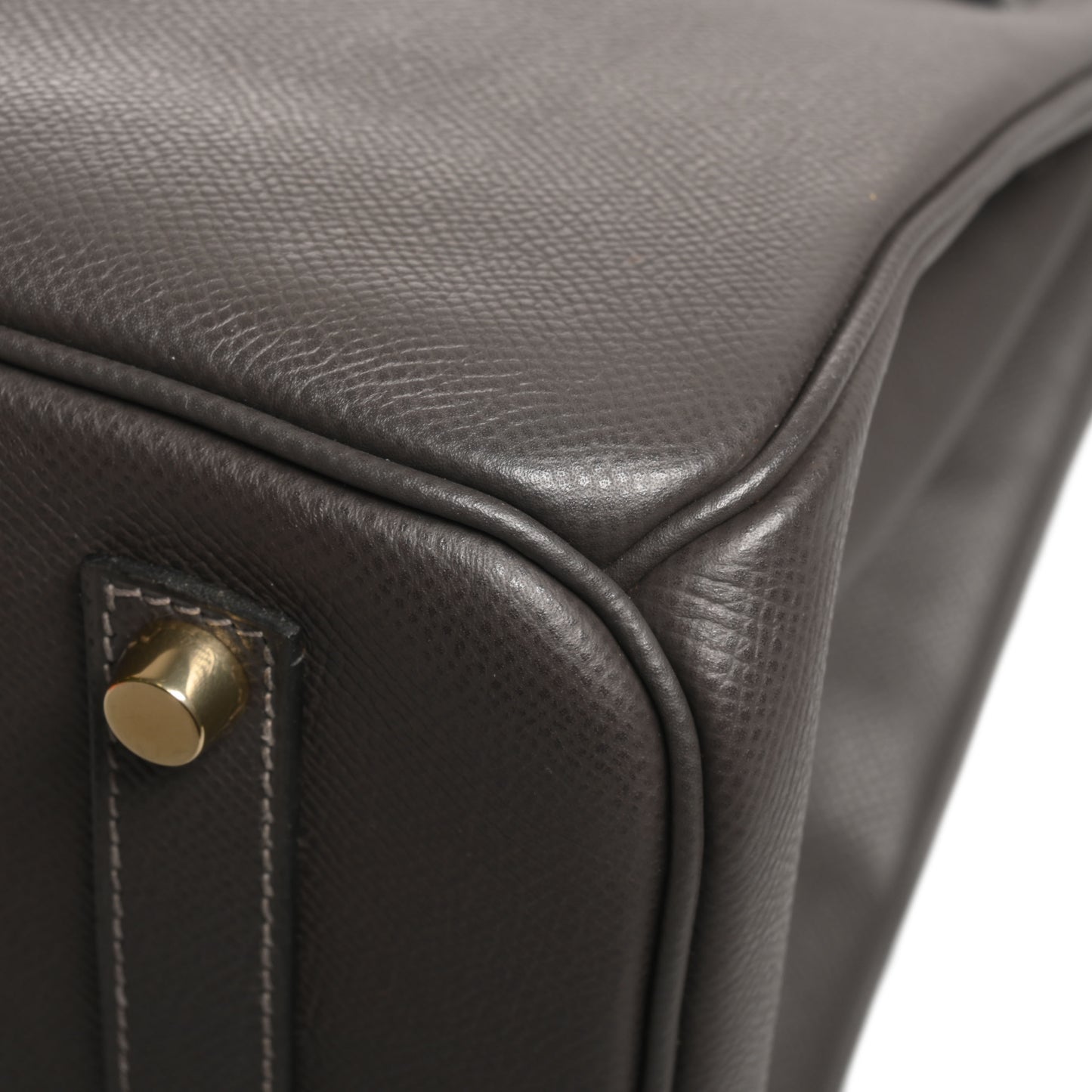 HERMES バーキン35 ヴォーエプソン グラファイト GP □J刻印