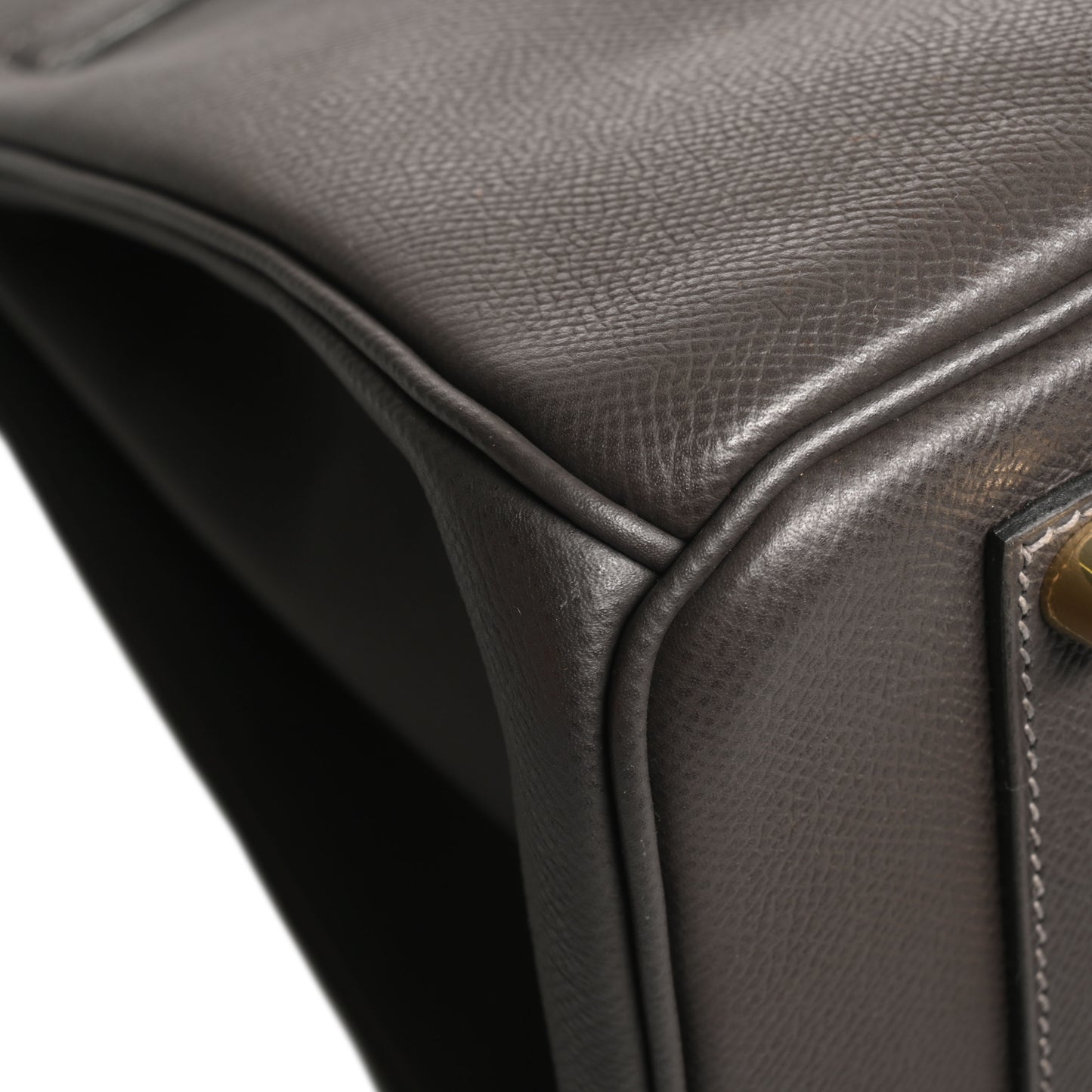 HERMES バーキン35 ヴォーエプソン グラファイト GP □J刻印