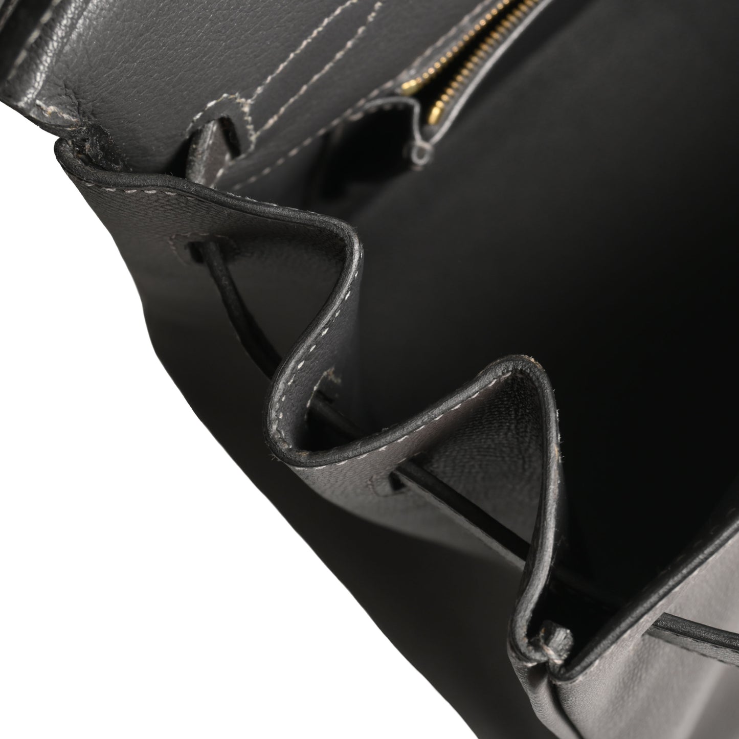 HERMES バーキン35 ヴォーエプソン グラファイト GP □J刻印