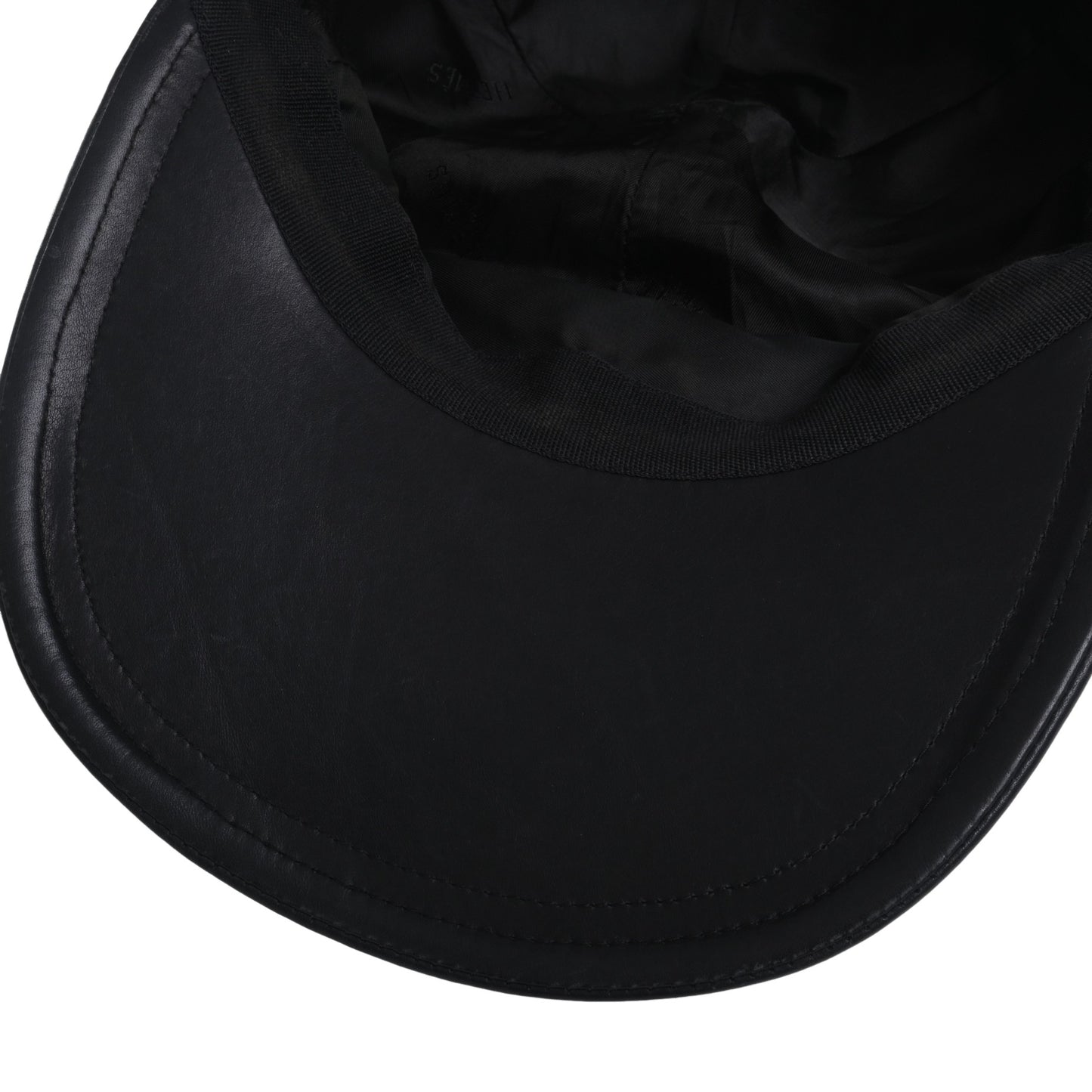 HERMES モッチ ジェットキャップ レザー 黒 60