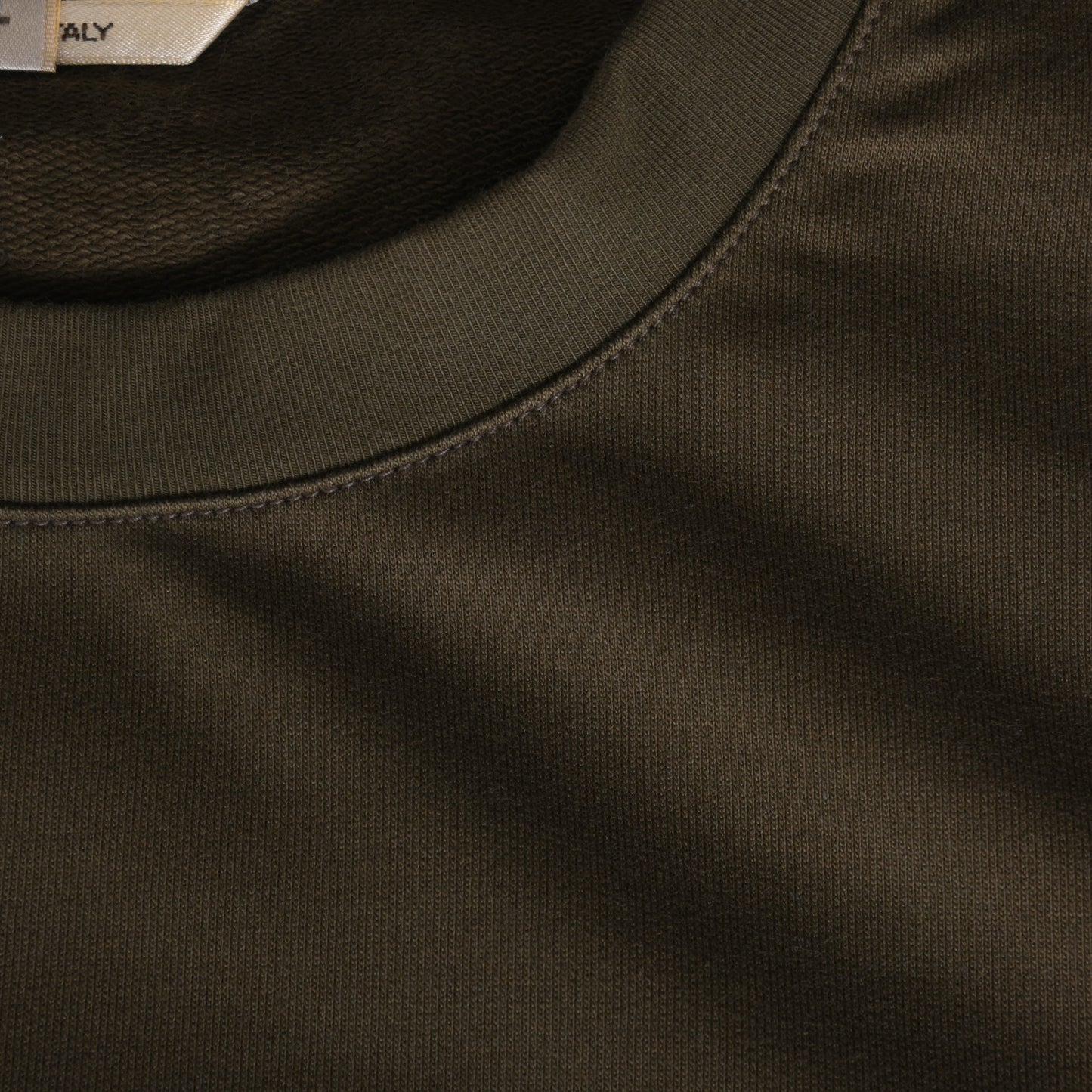 HERMES Tシャツ ホースエンブレム コットン カーキ L