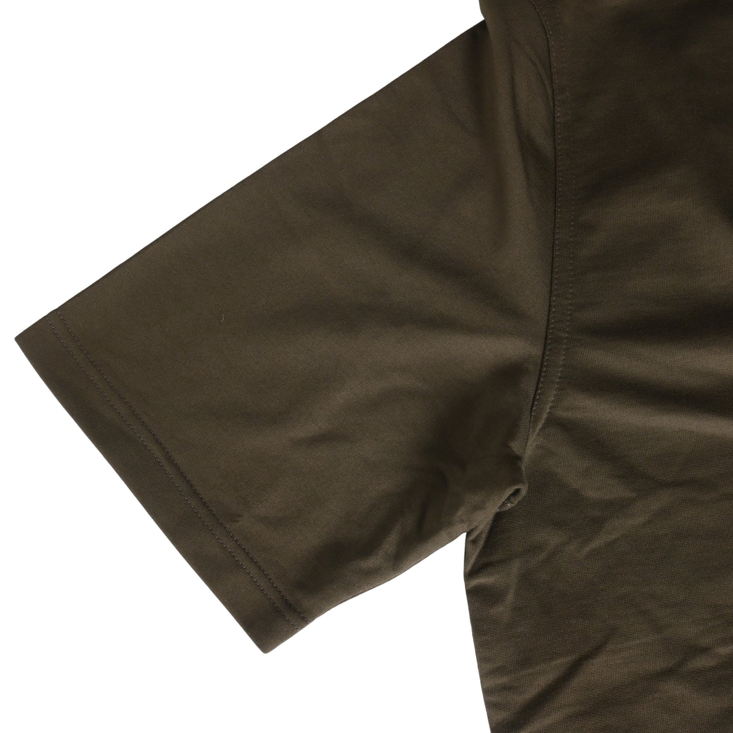 HERMES Tシャツ ホースエンブレム コットン カーキ L