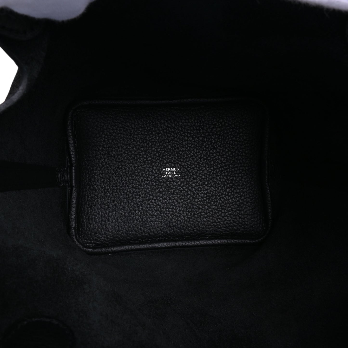 HERMES ピコタンロックPM トリヨンクレマンス 黒 SS W刻印