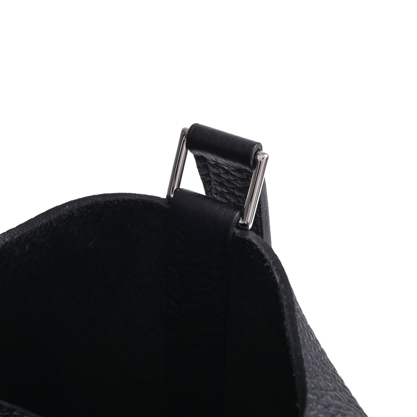 HERMES ピコタンロックPM トリヨンクレマンス 黒 SS W刻印