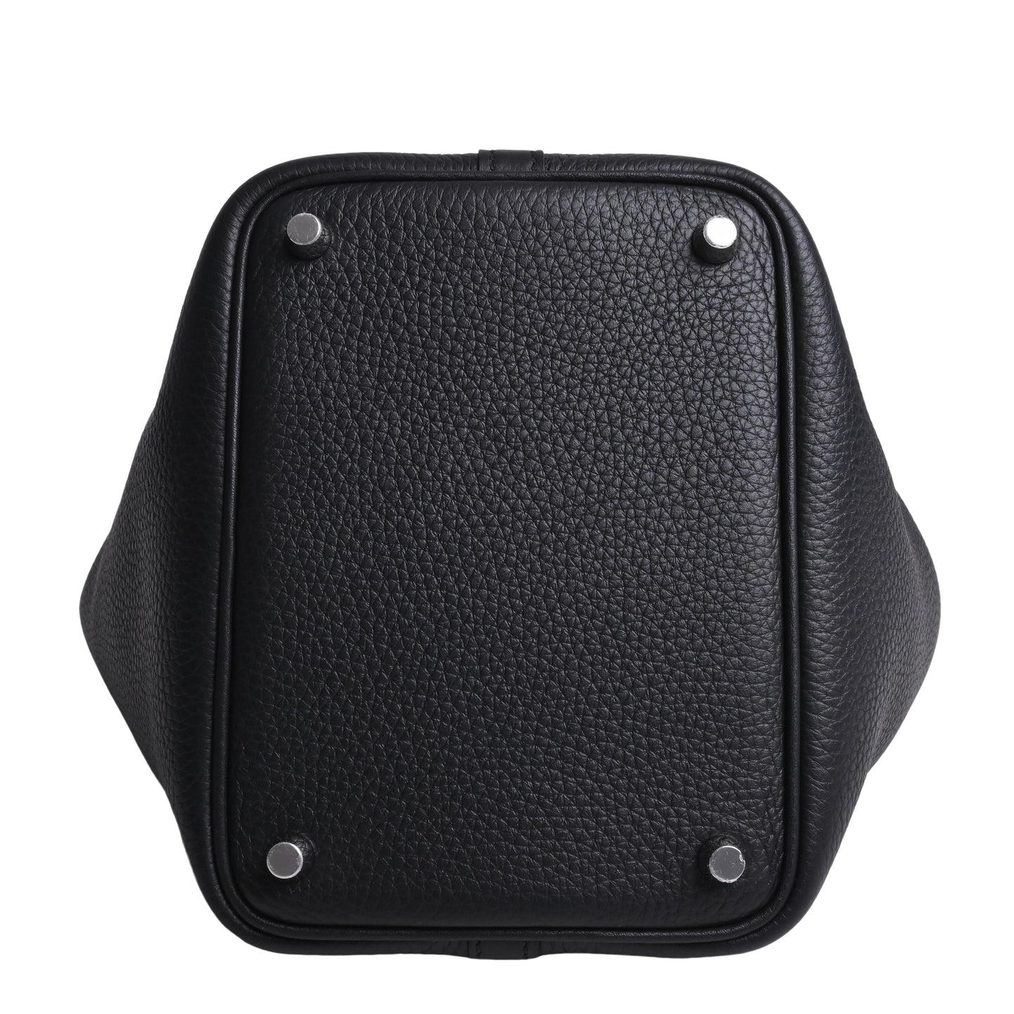 HERMES ピコタンロックPM トリヨンクレマンス 黒 SS W刻印
