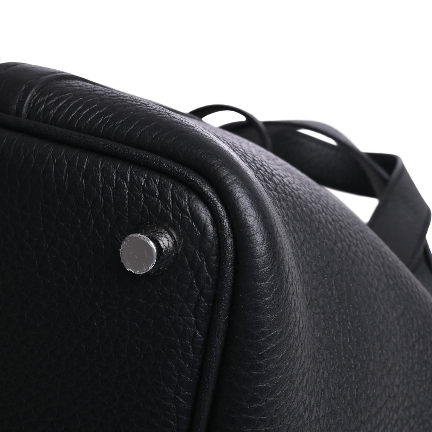 HERMES ピコタンロックPM トリヨンクレマンス 黒 SS W刻印