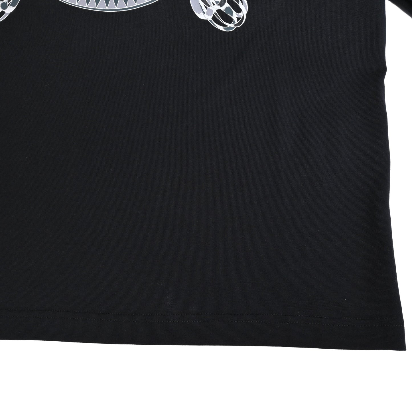 T-shirt logo print cotton black 36