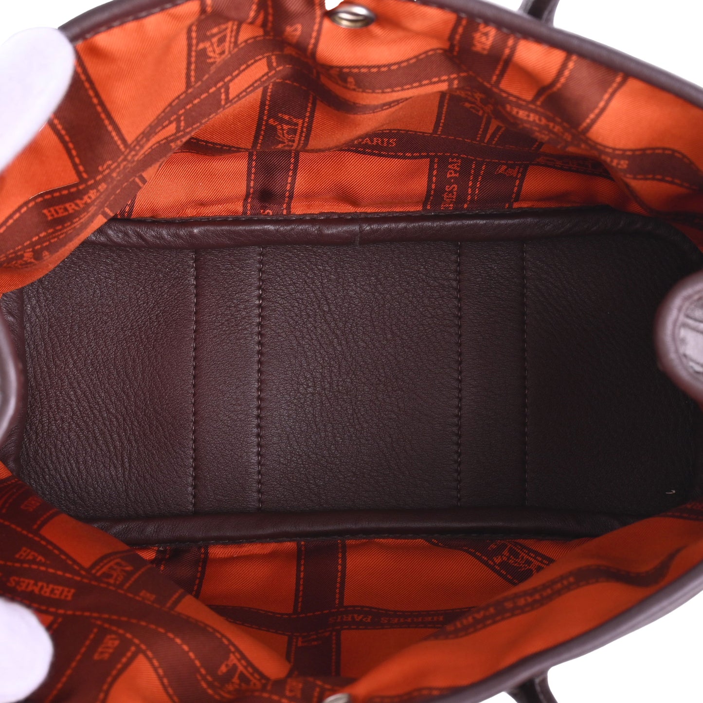 HERMES ガーデンパーティTTPM スイフト ハバナ □I刻印