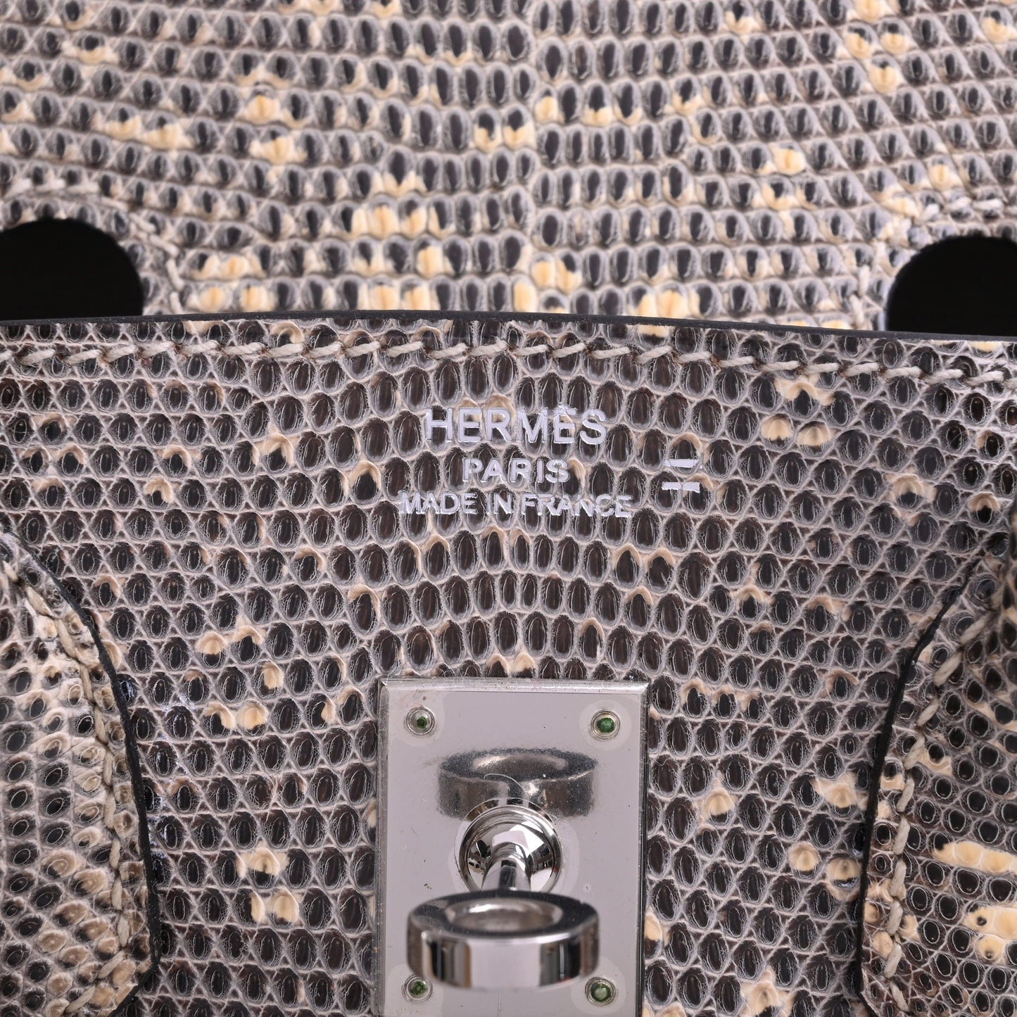 Birkin 25 Lizard Natura Ombre SS □N engraved