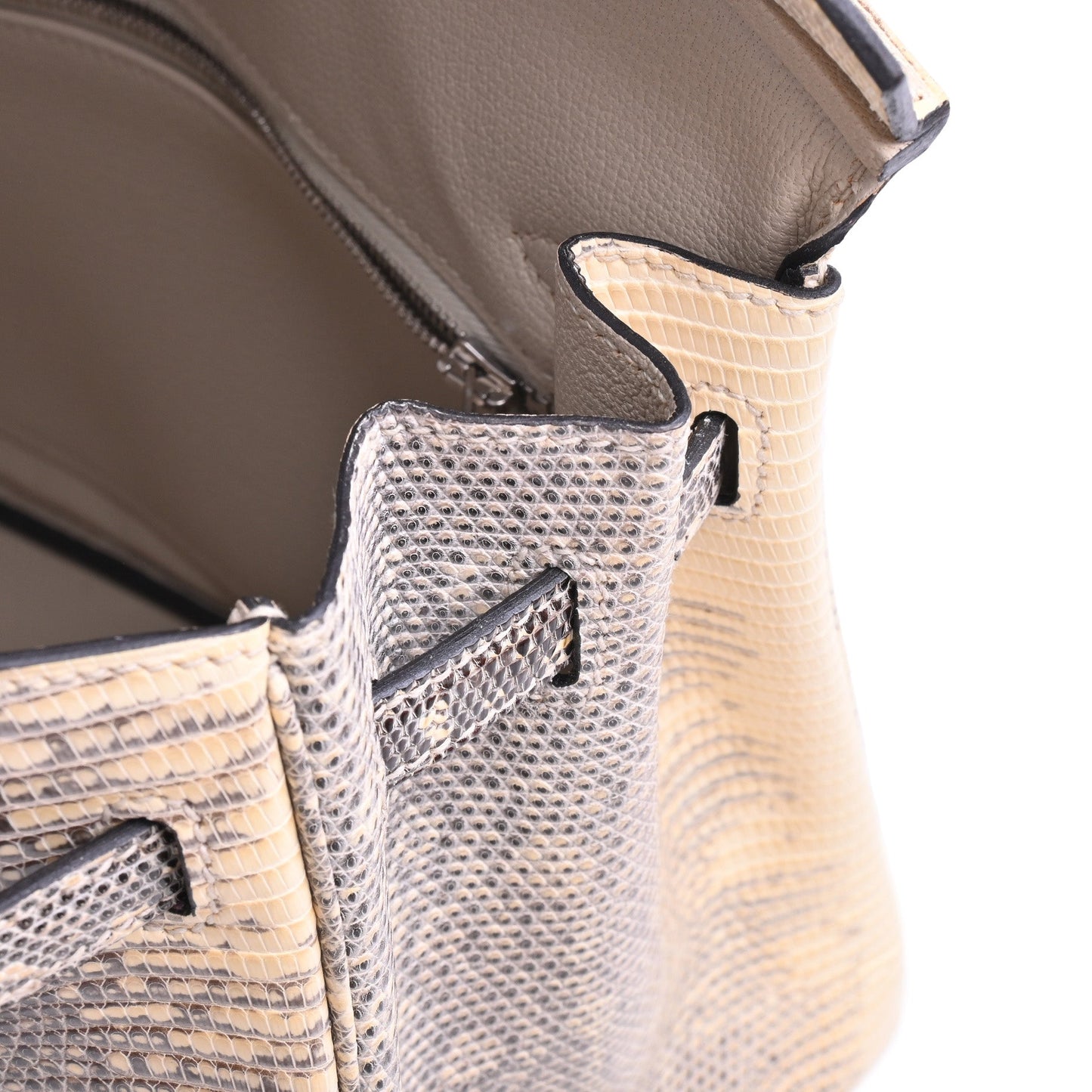 Birkin 25 Lizard Natura Ombre SS □N engraved