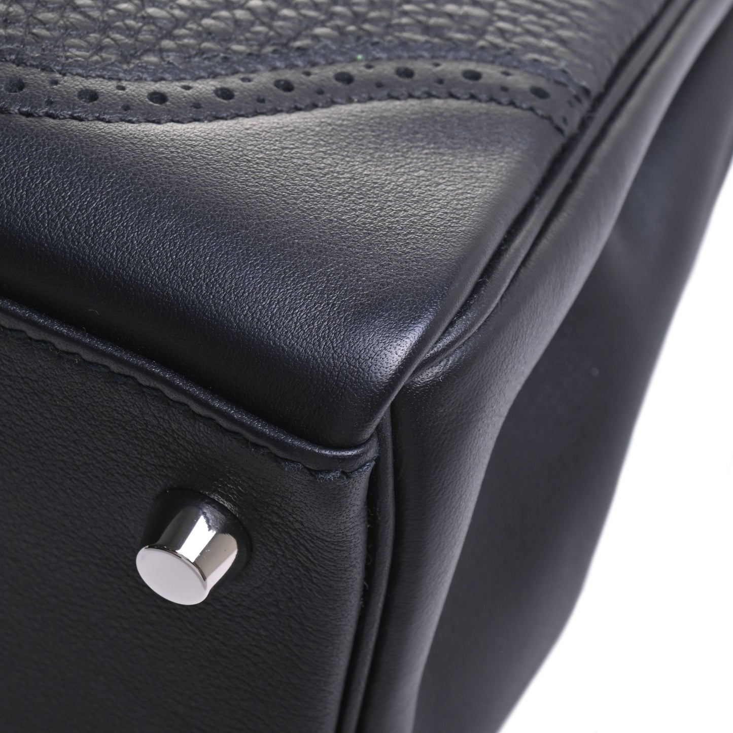 HERMES ケリー32ギリーズ トゴ ヴォースイフト 黒 SS T刻印