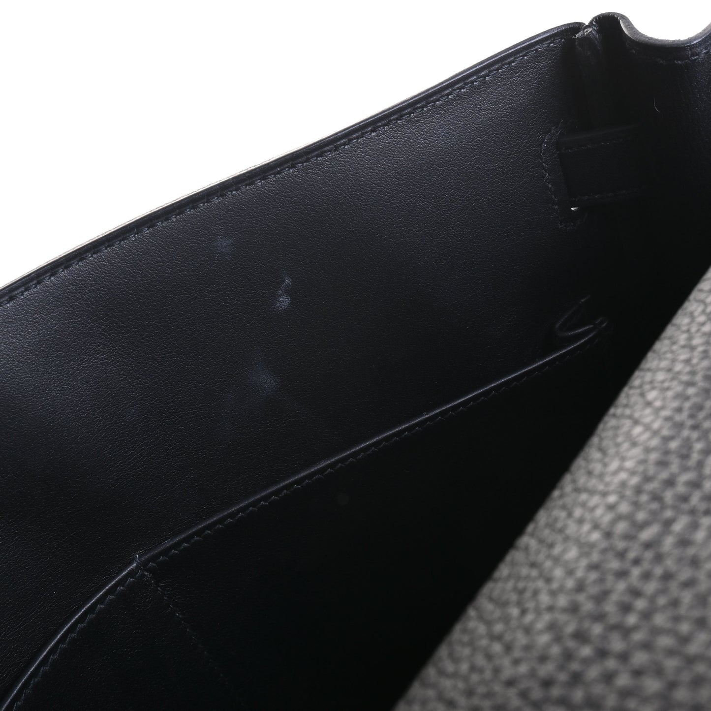 HERMES ケリー32ギリーズ トゴ ヴォースイフト 黒 SS T刻印