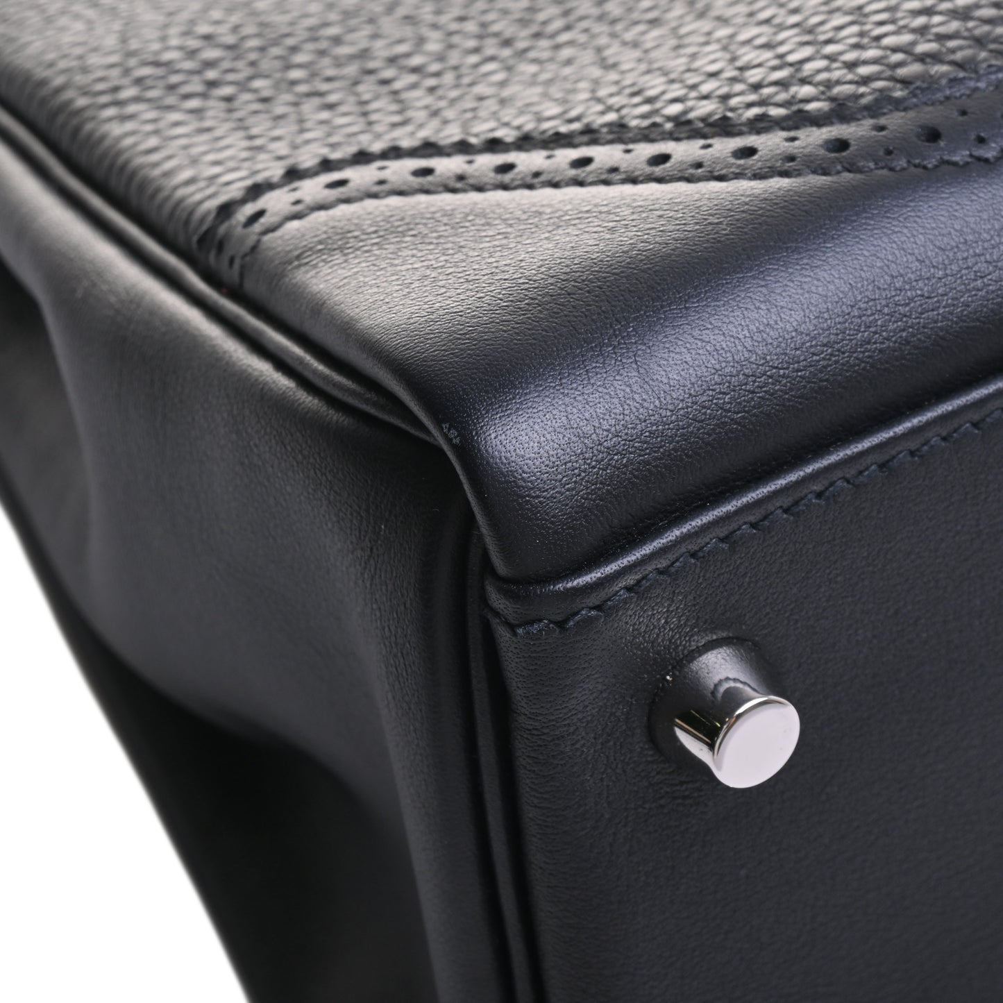 HERMES ケリー32ギリーズ トゴ ヴォースイフト 黒 SS T刻印