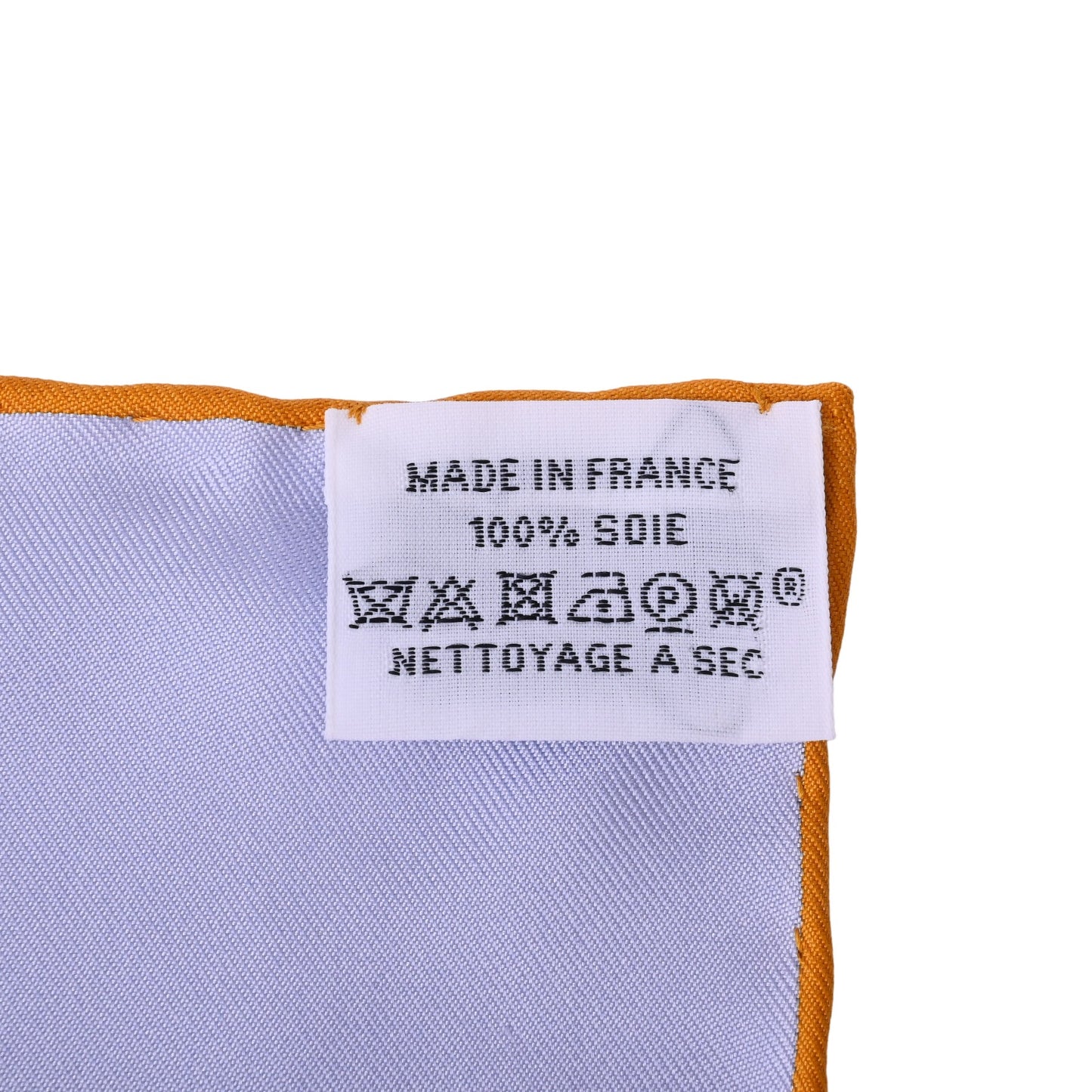 HERMES カレ90 パリの恋人たち シルク ブルー