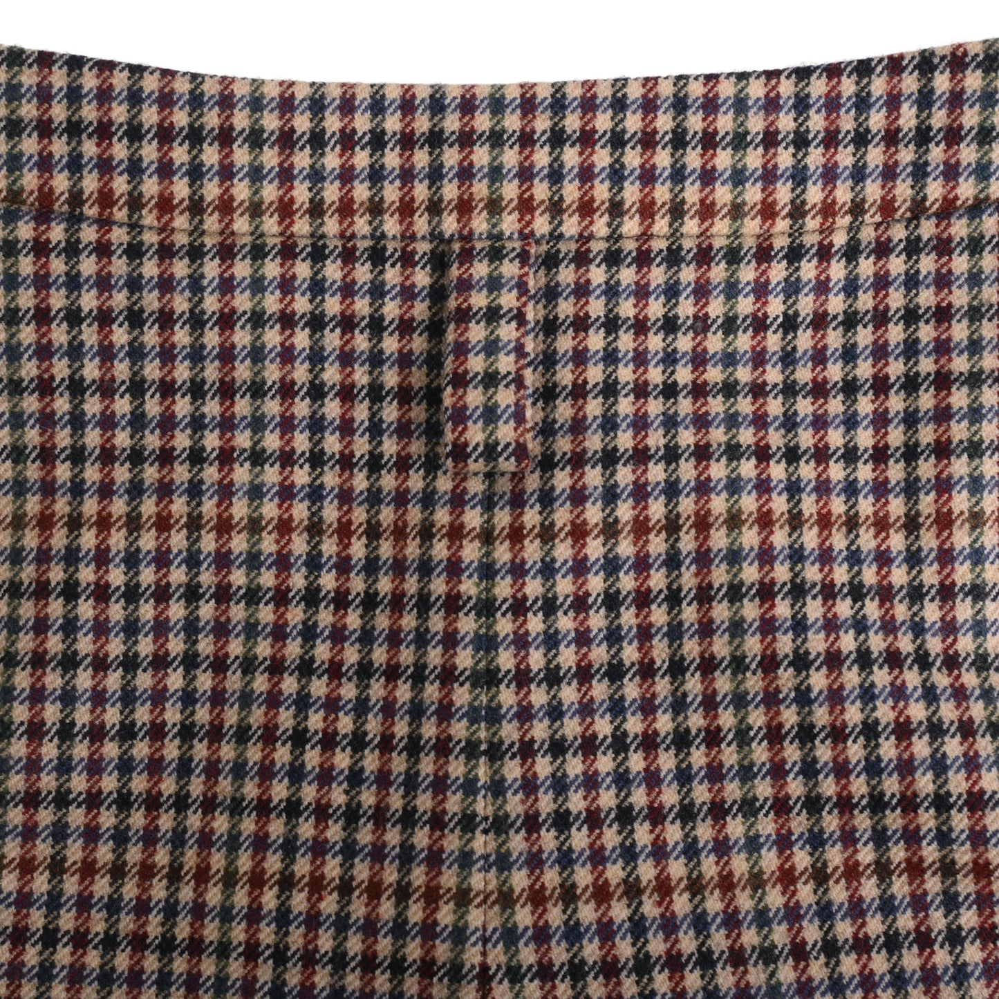 Culottes wool check beige 36