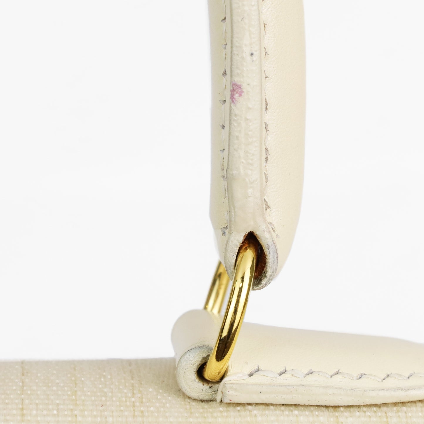 Mini Kelly Crinolan Box Calf Beige GP 〇V Engraved