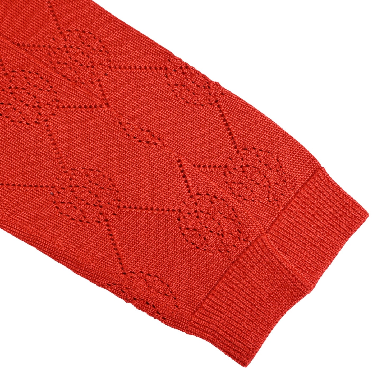 カーディガン マイクロHリフト レーヨン レッド 38