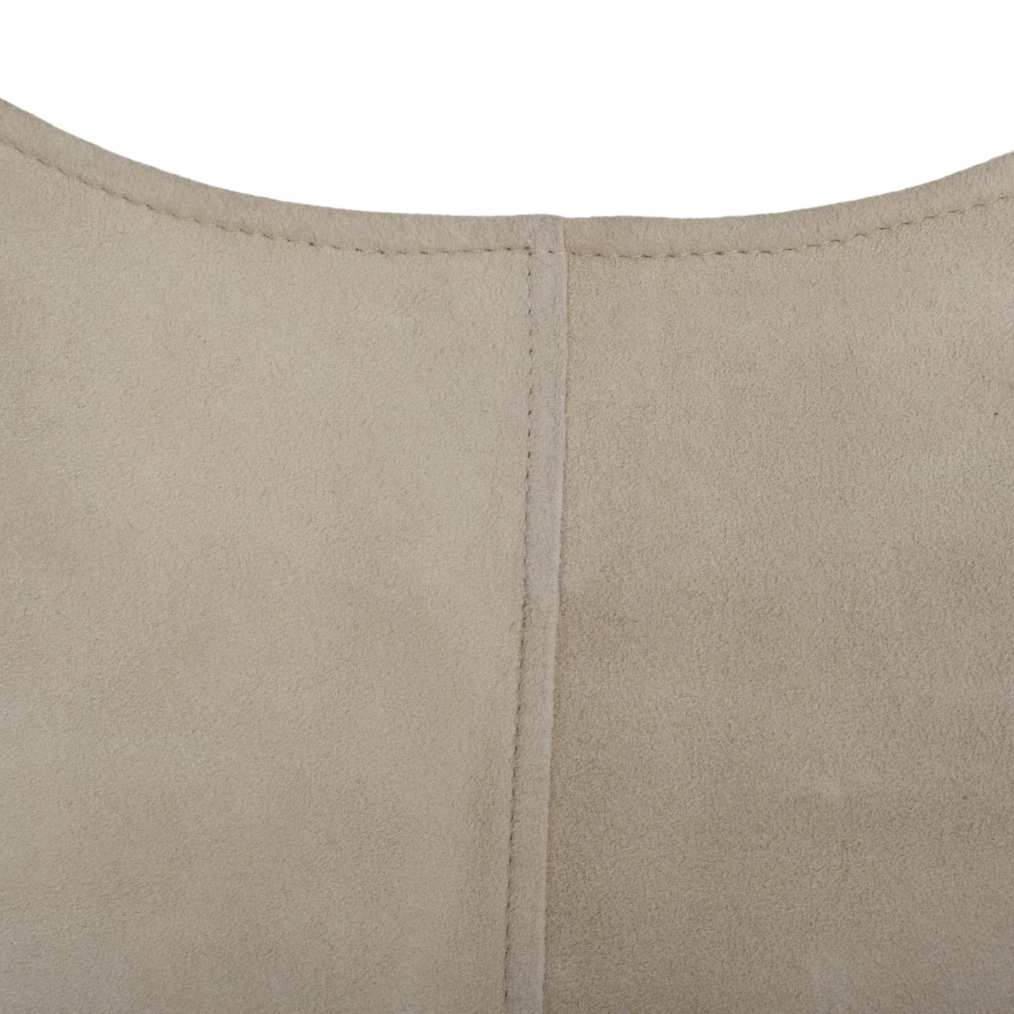 ヴァルーズ ベスト スエード アイボリー 38