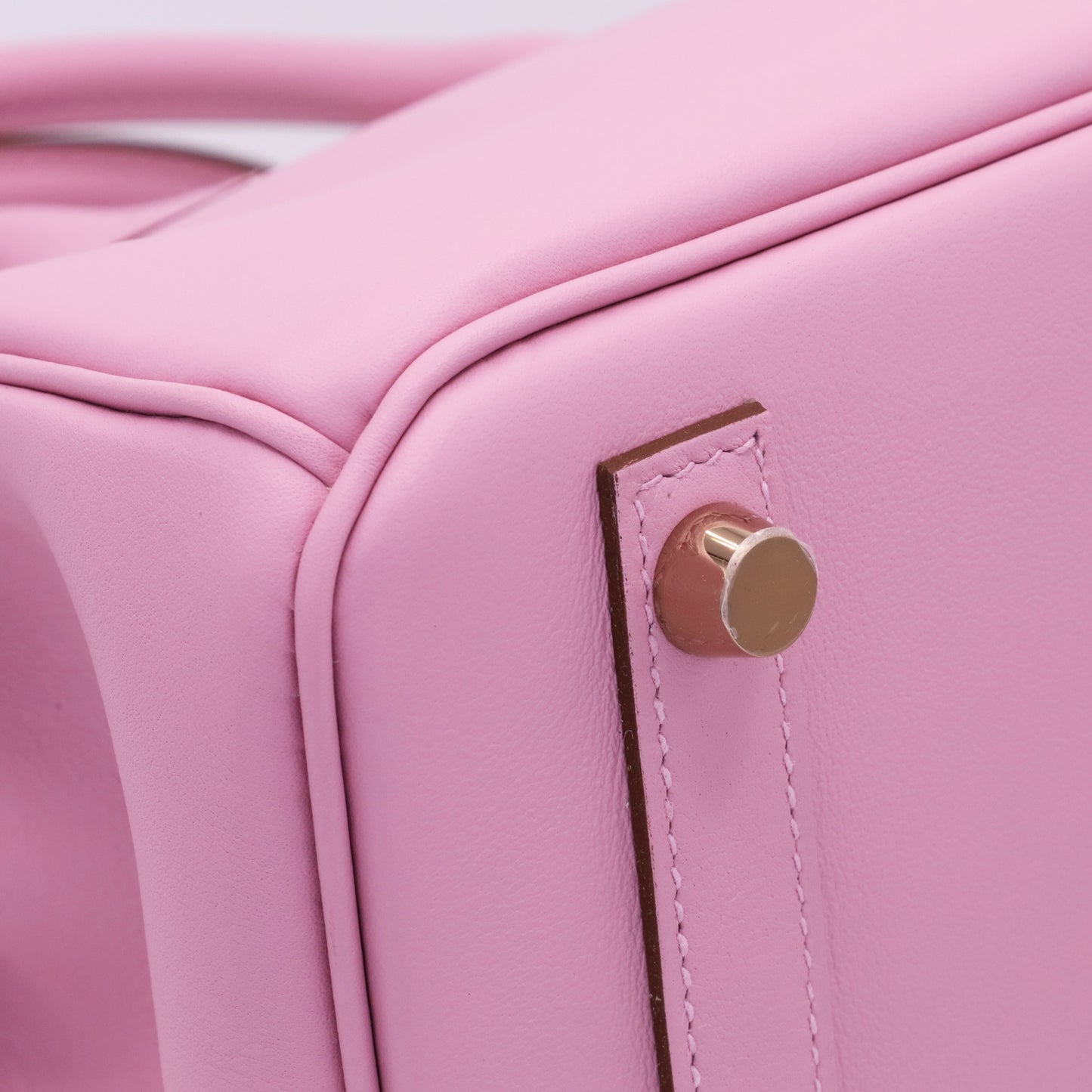 Birkin 25 Voor Swift Mauve Silvestle PG B engraved