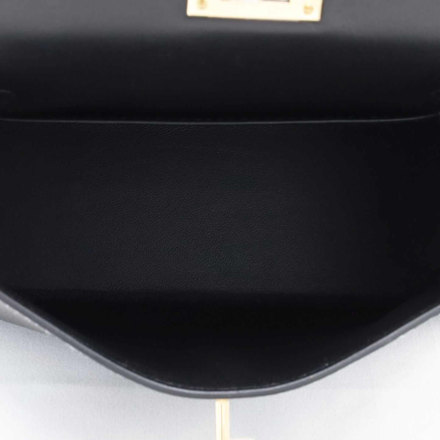 Mini Kelly 2 Personal Order Vaud Epson Black Cre Champagne Gold Hardware W Engraved